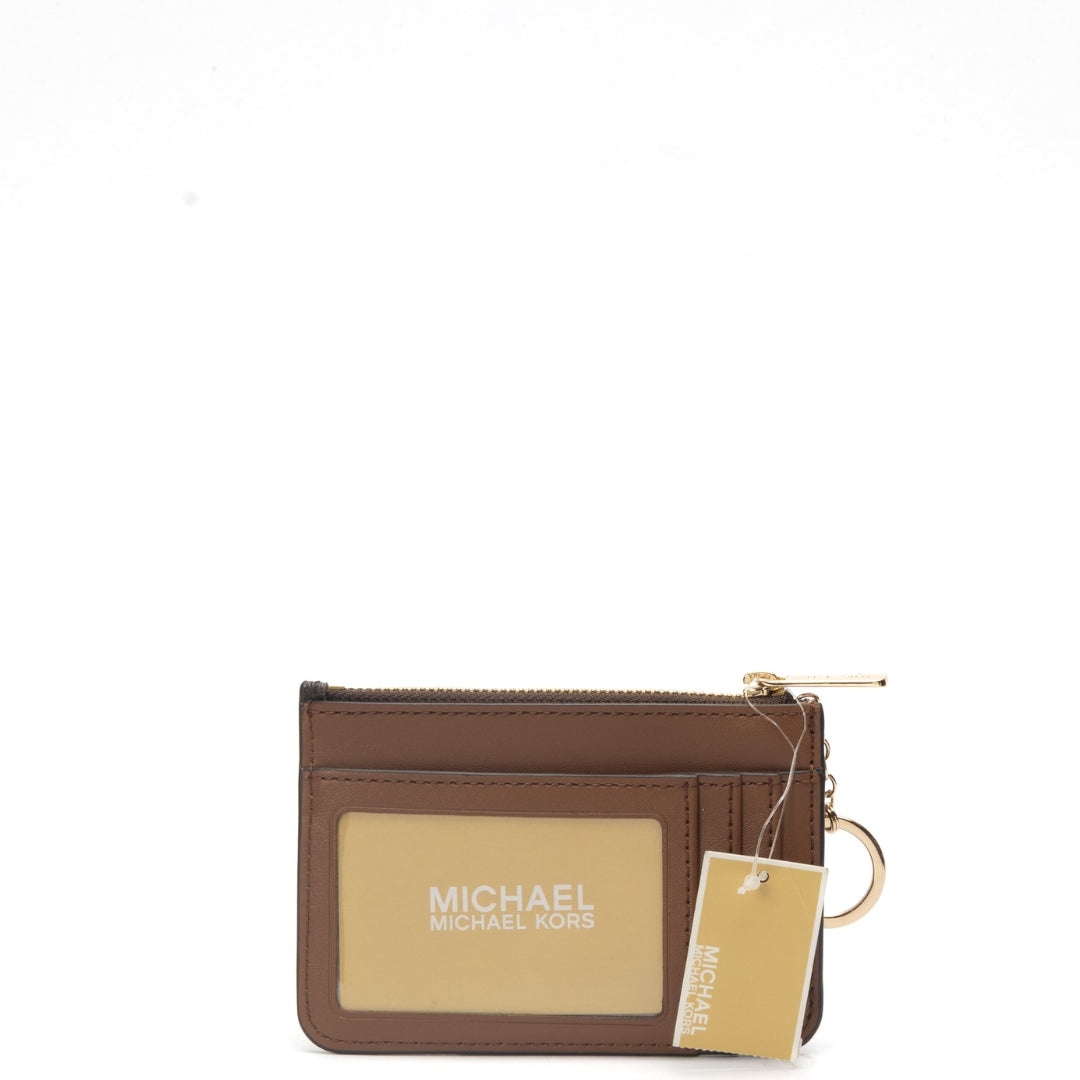 Michael Kors Jet Set Brown Logo Small Wallet