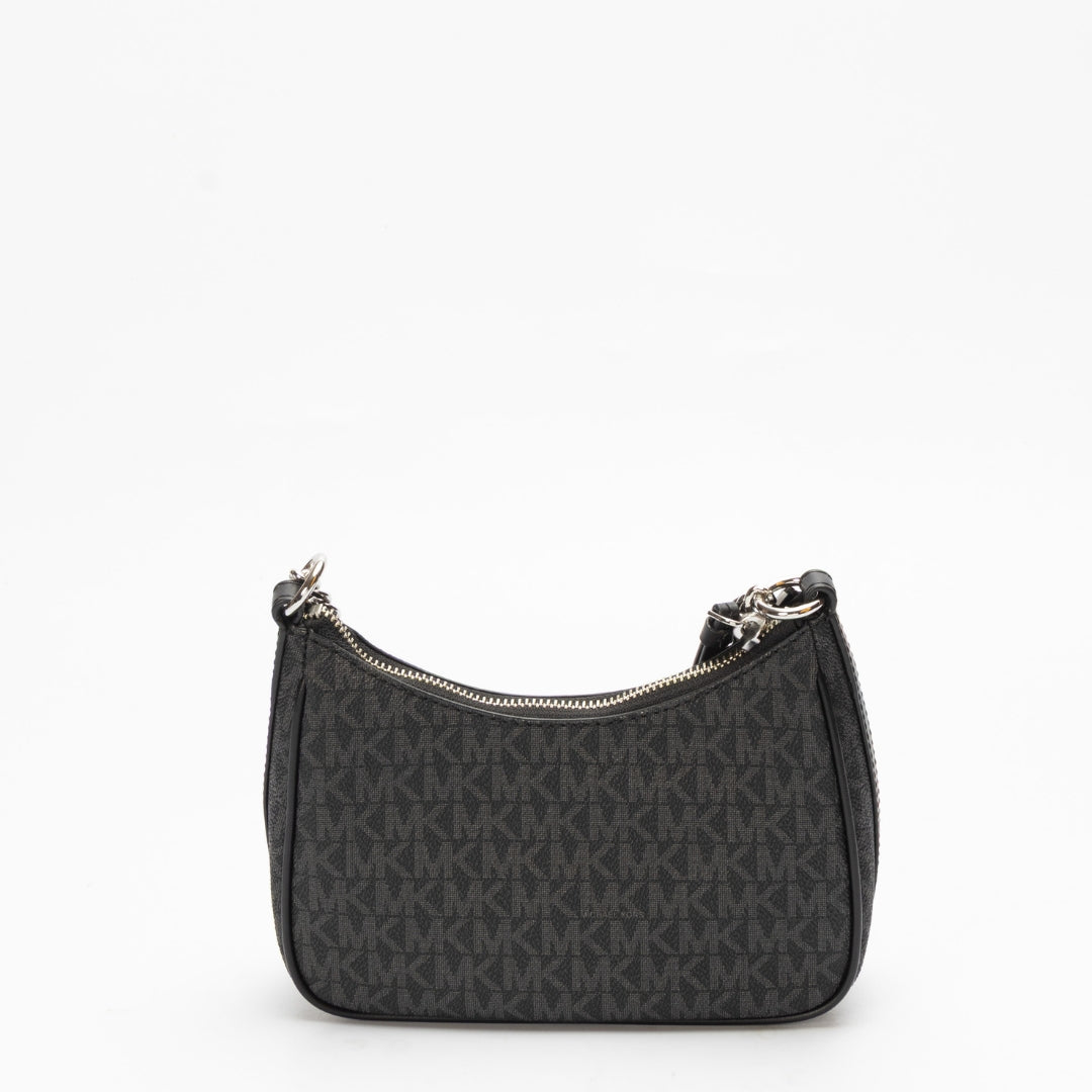 Michael Kors Black Jet Set Charm Small Logo Pochette
