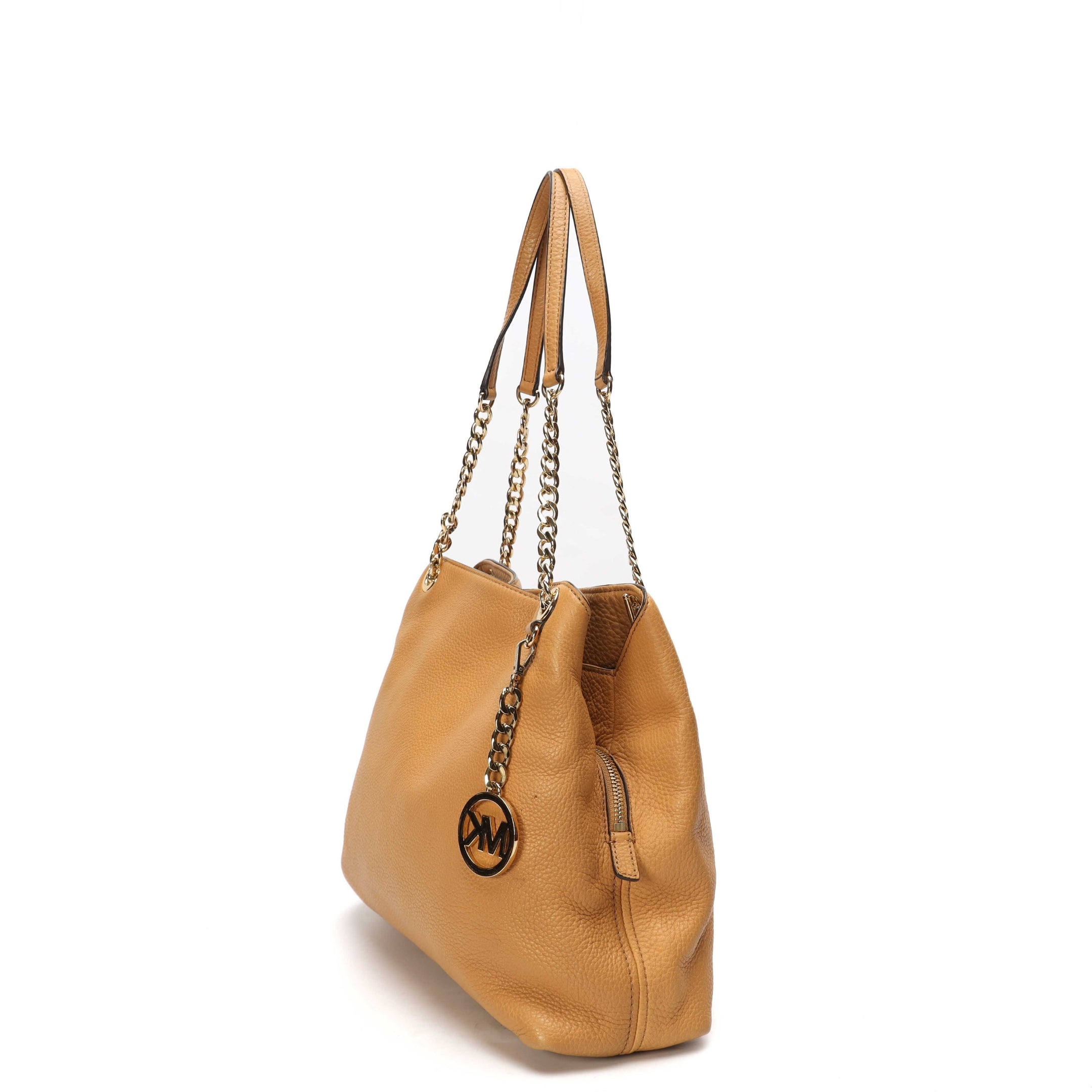 Michael Kors Jet Set Brown Chain Tote