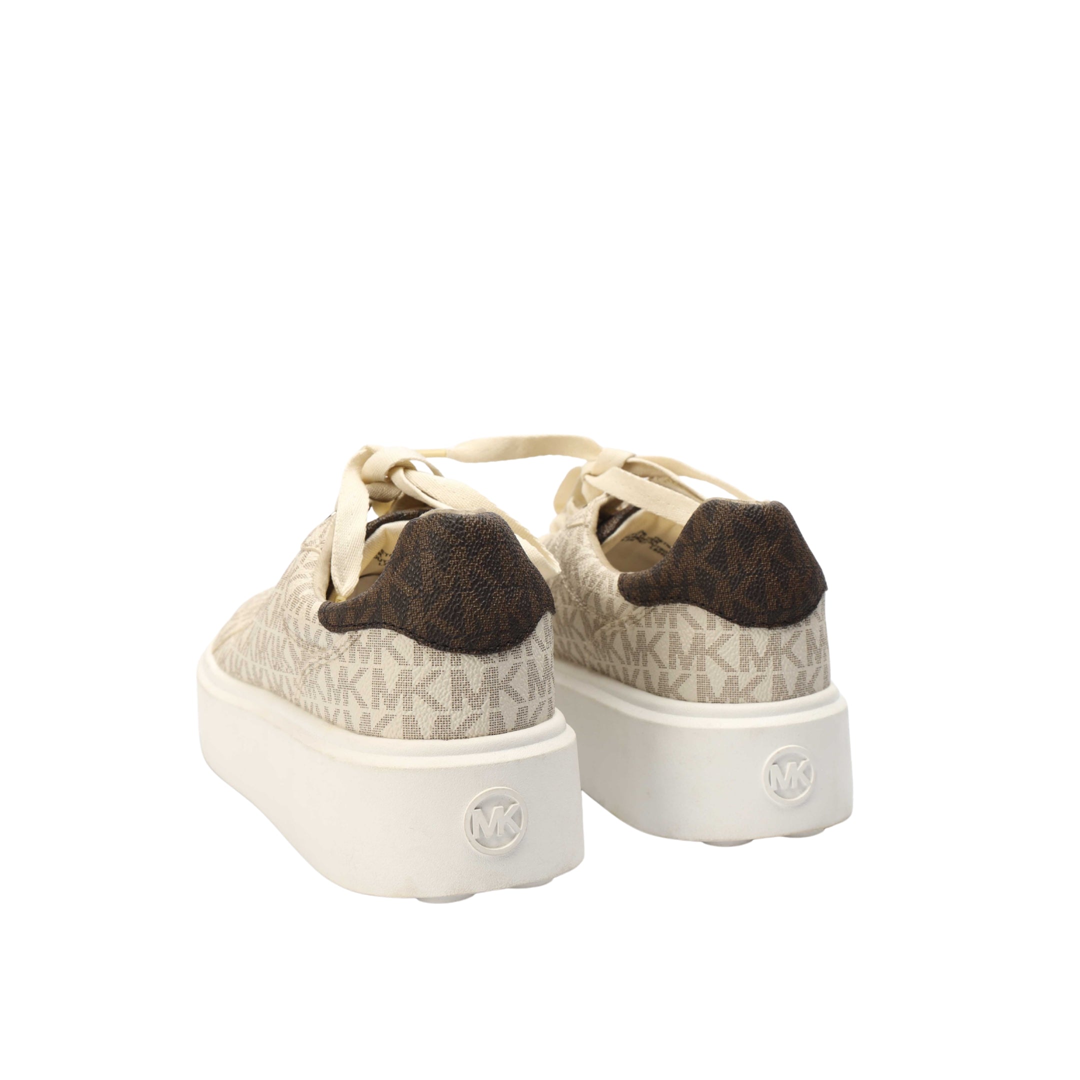 Michael Kors Romey Two-Tone Logo Platform Sneaker