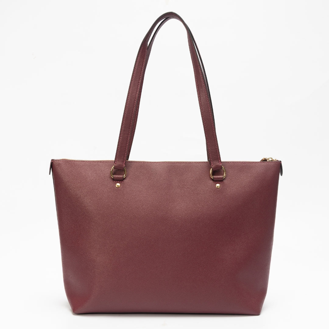 Coach Gallery Maroon Tote