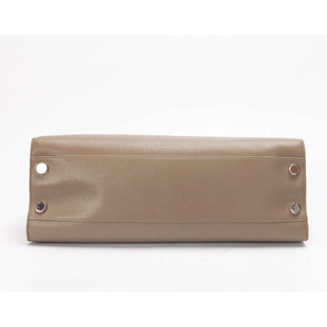 Jimmy Choo Beige Riley Convertible Tote