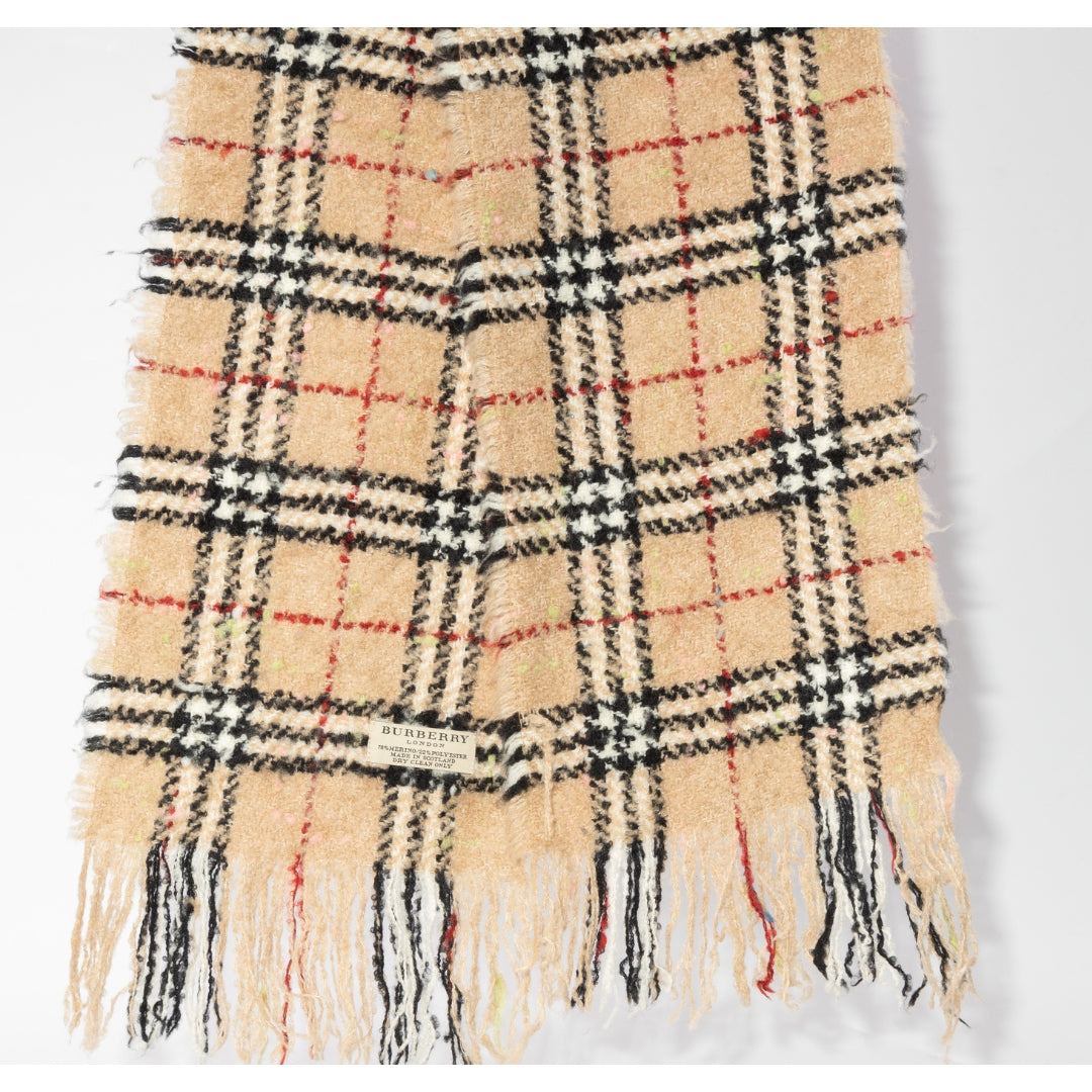 Burberry Vintage Check Wool Scarf