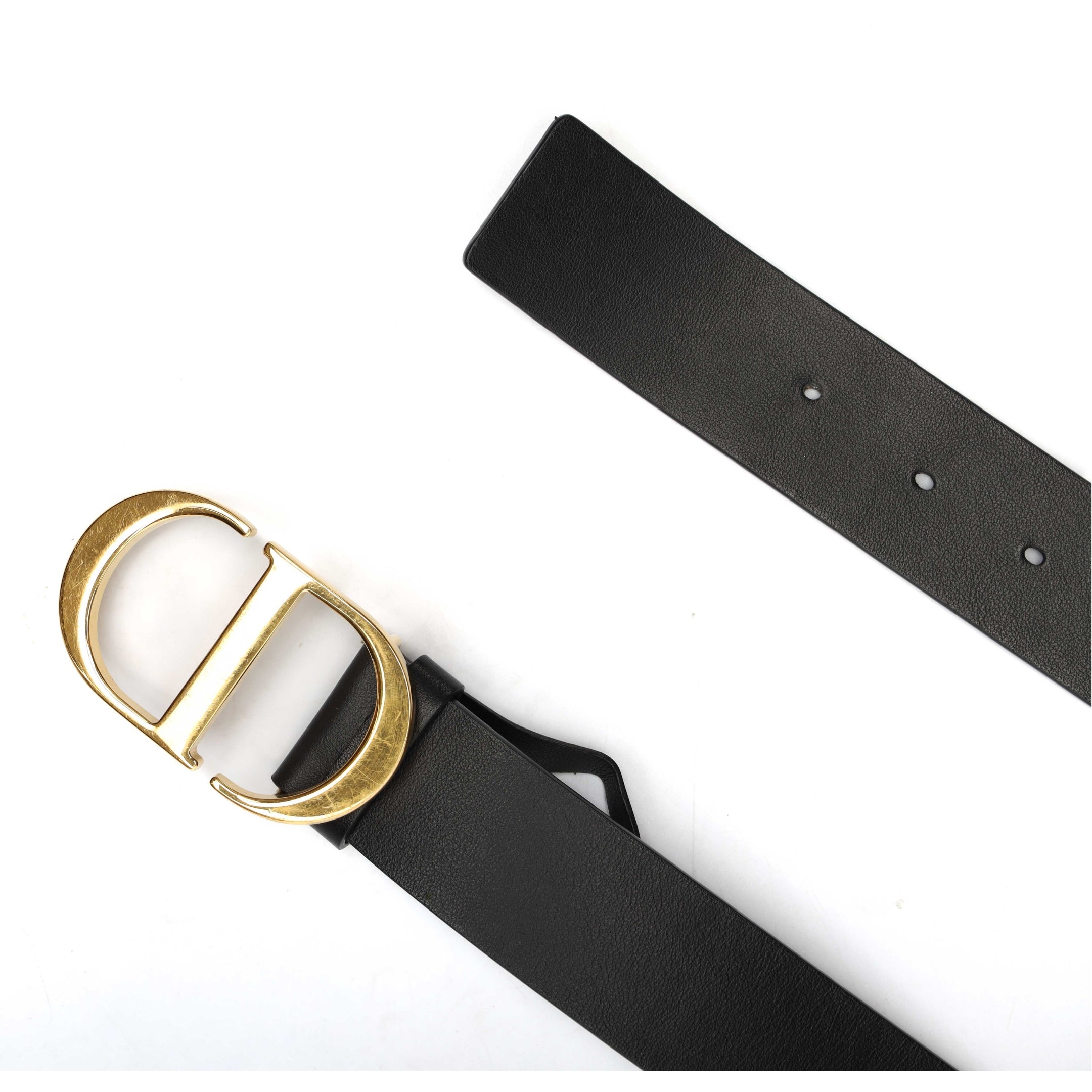 Dior 30 Montaigne Black Belt