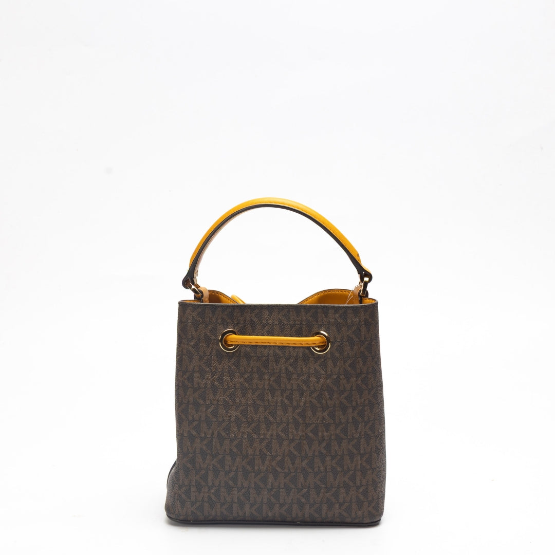 Michael Kors Suri Small Logo Convertible Bucket Bag