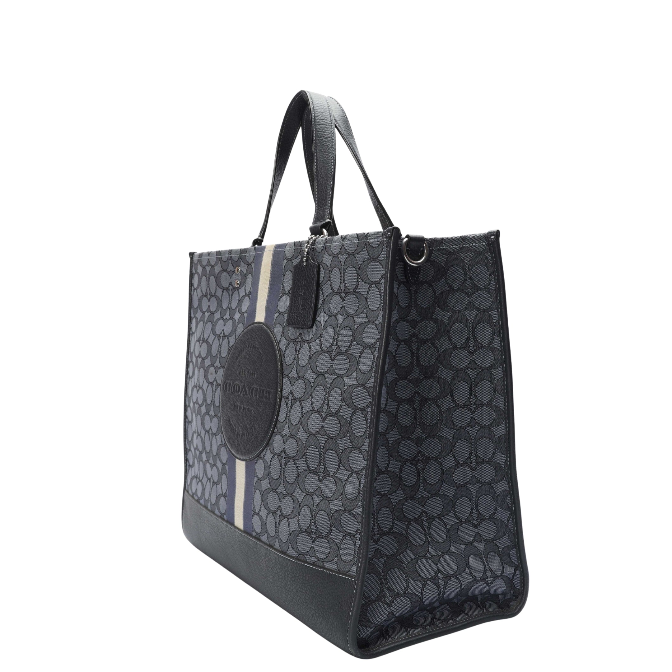 Coach Dempsey 40 Navy Tote Bag