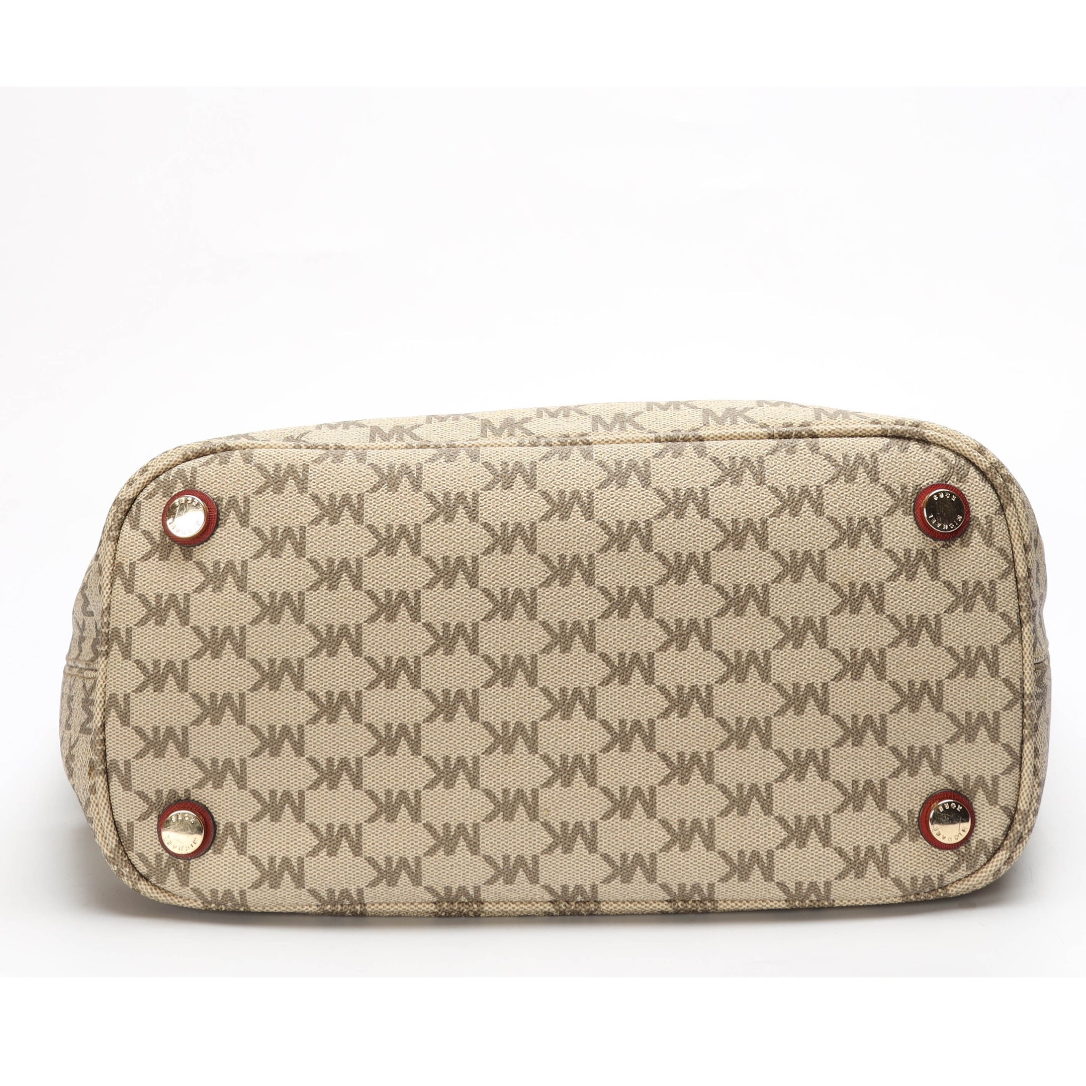 Michael Kors Jet Set Beige Pocket Tote