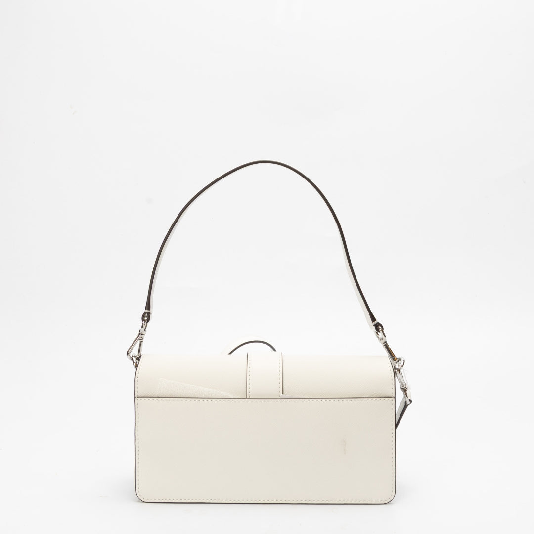 Michael Kors Greenwich White Convertible Shoulder Bag