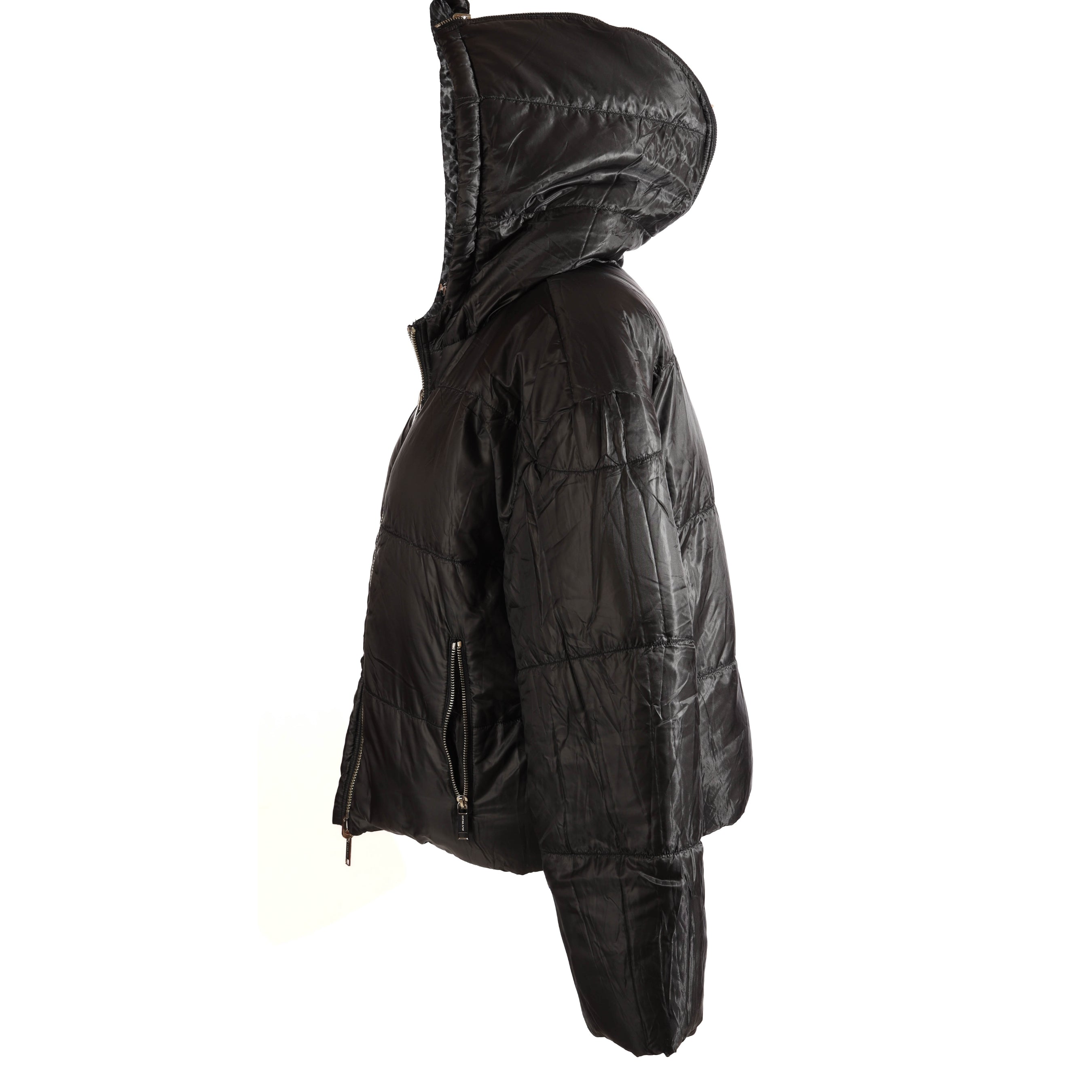 Michael Kors Quilted Reversible Hooded Puffer Jacket