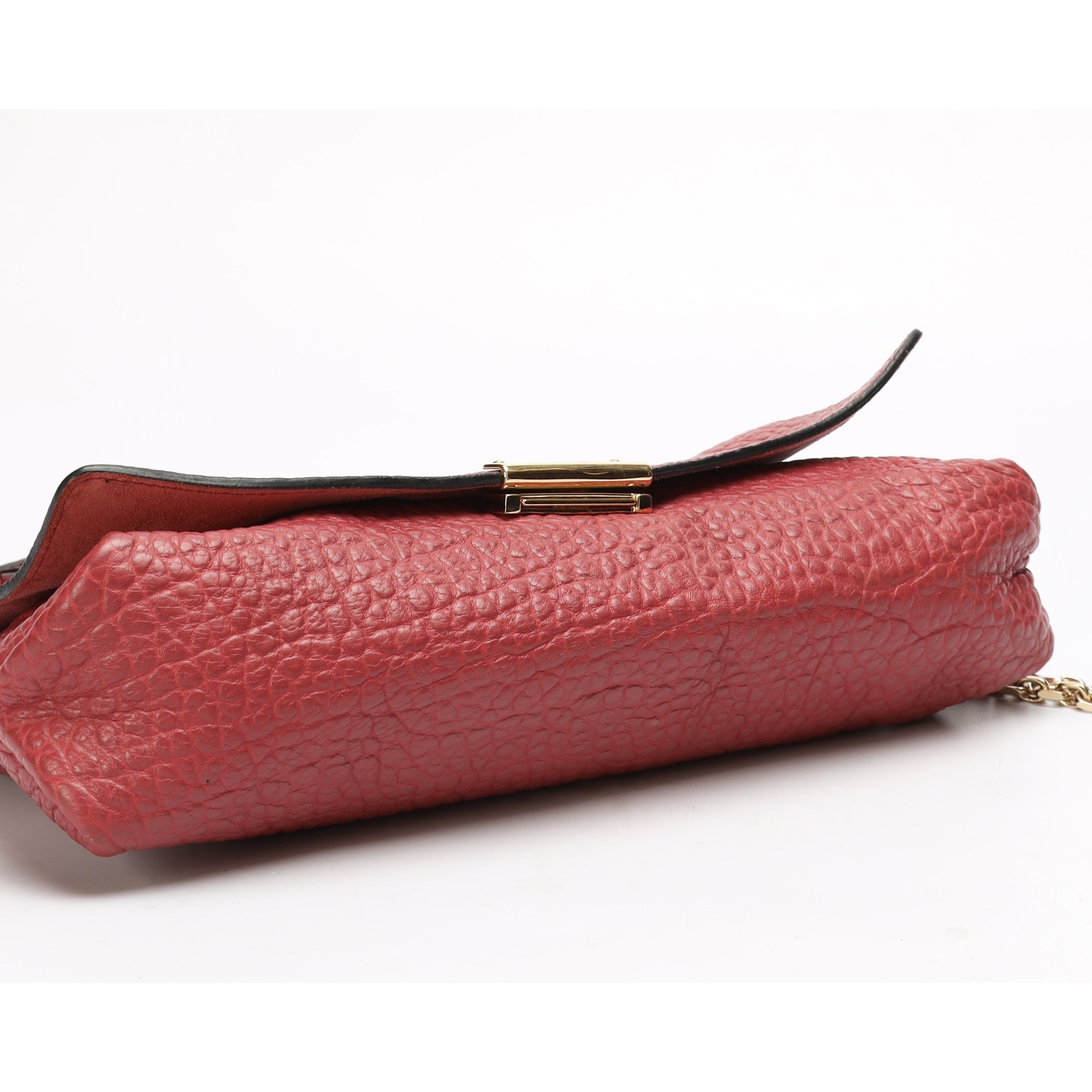 Burberry Red Mildenhall Crossbody Bag