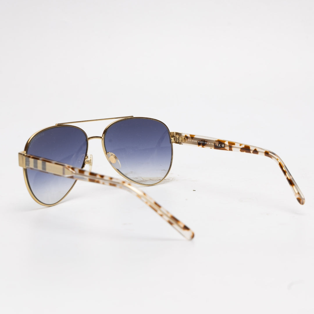 Burberry Blue Aviator Sunglasses for Women
