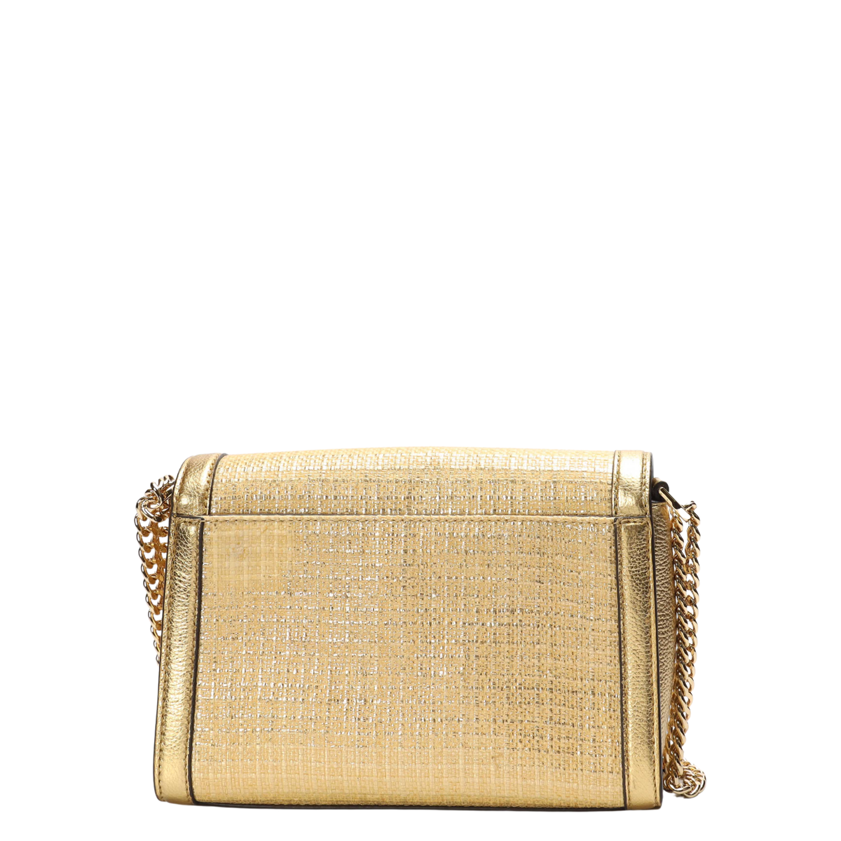 Michael Kors Gold Kinsley Shoulder Bag