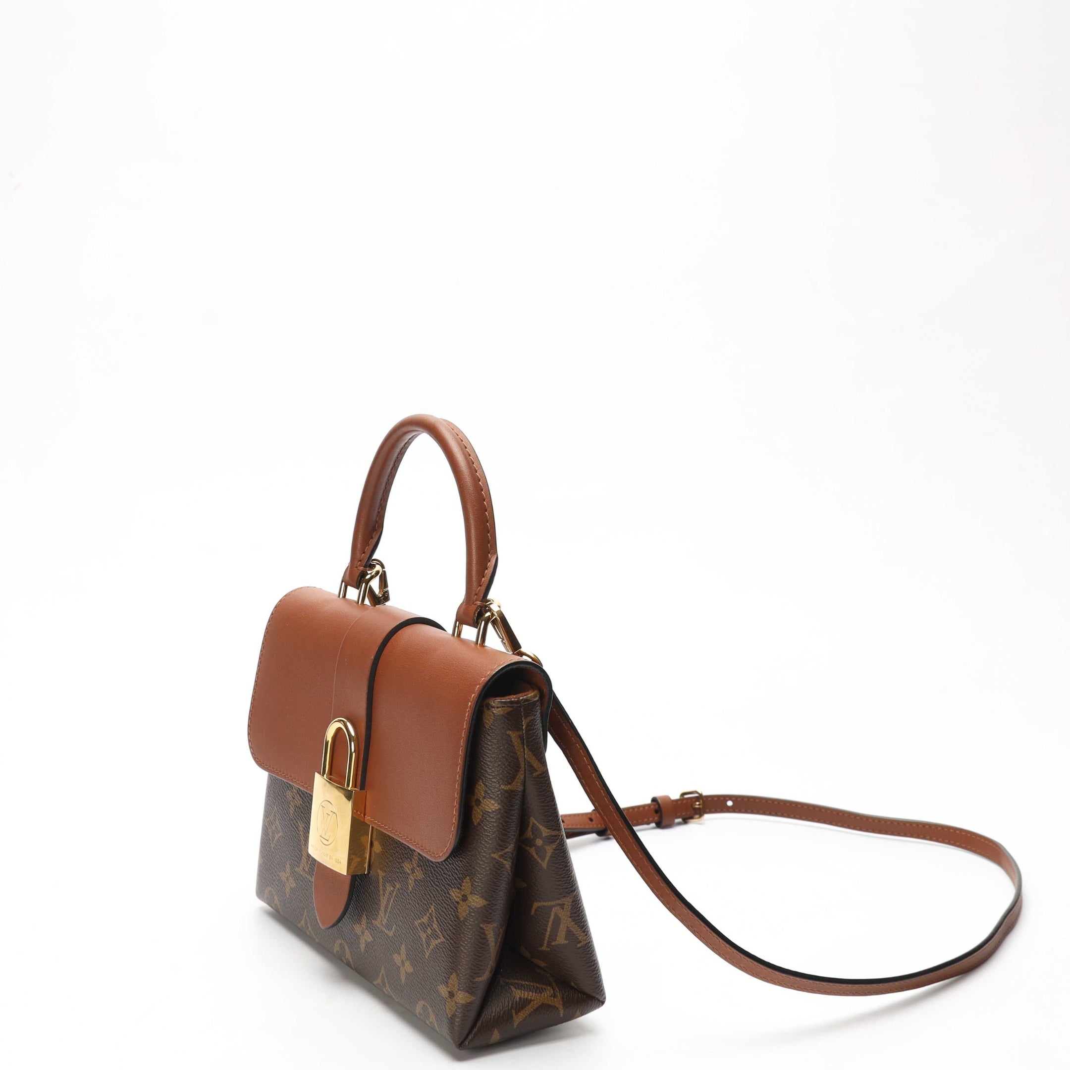 Louis Vuitton Caramel Monogram Locky BB Satchel