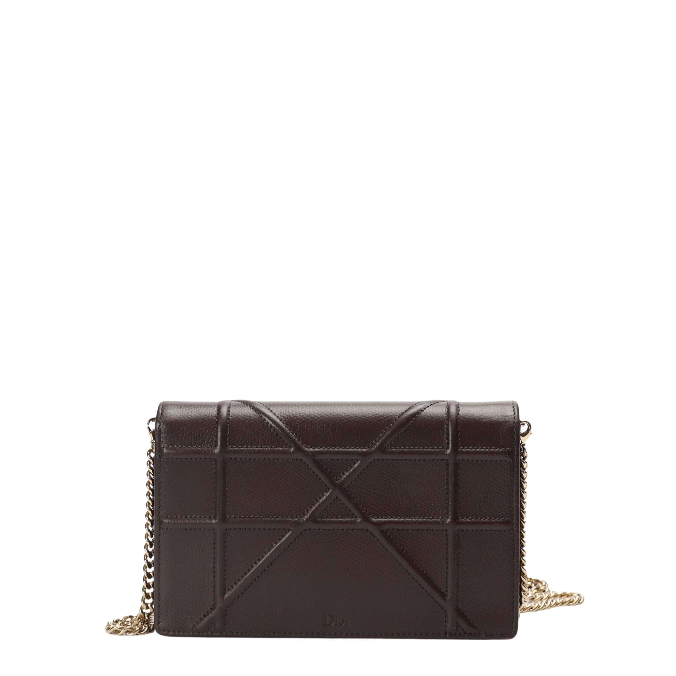 Dior Diorama Burgundy Crossbody Bag