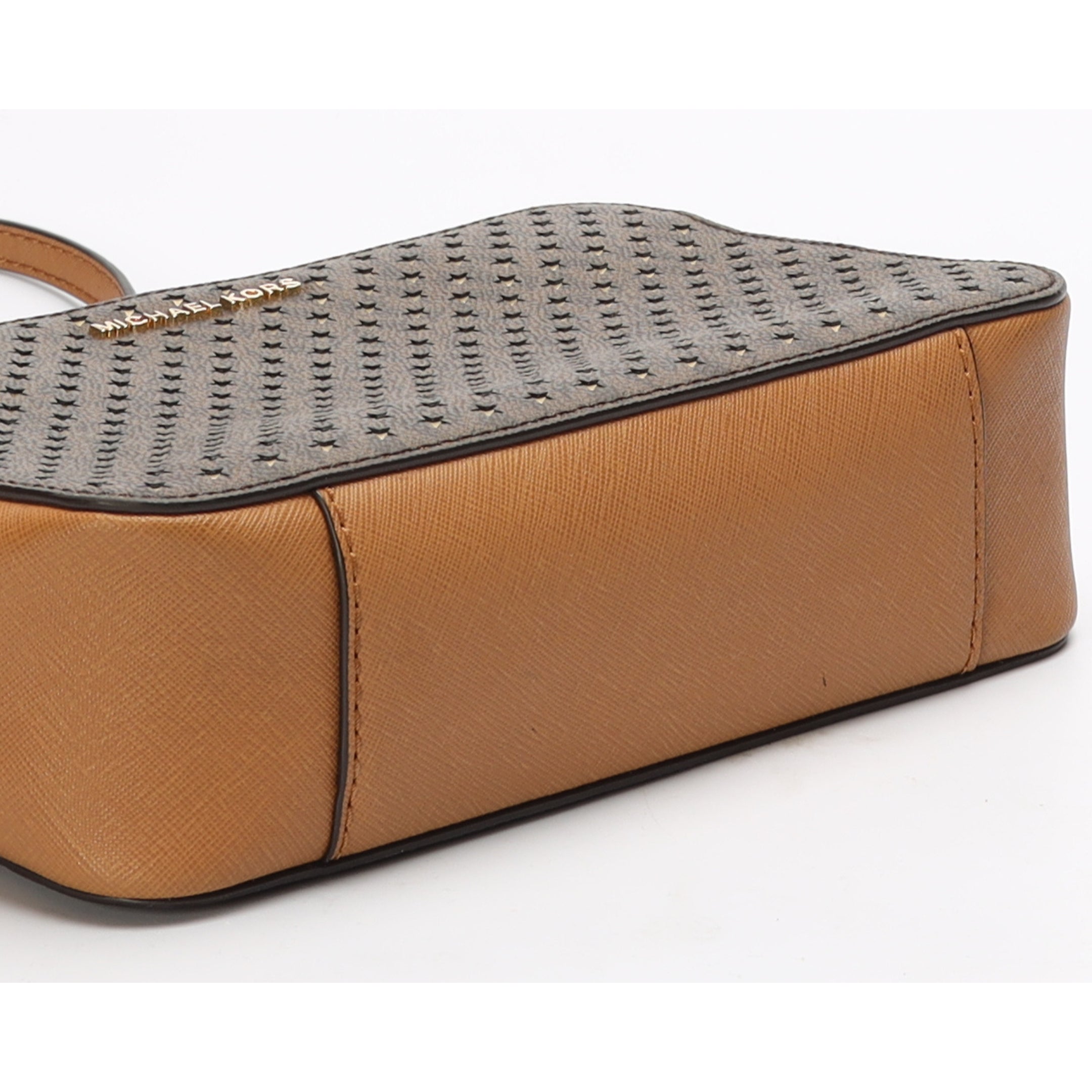 Michael Kors Ginny Star Canvas Crossbody Bag
