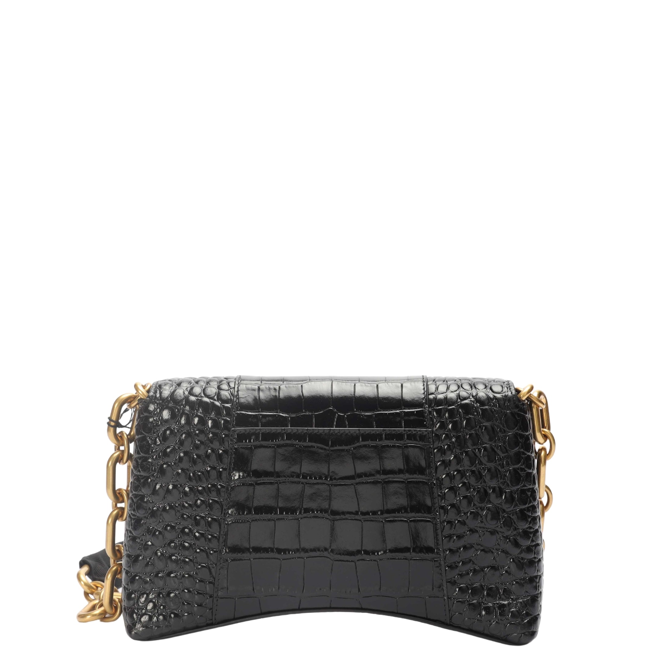 Balenciaga Downtown Black Chain Shoulder Bag
