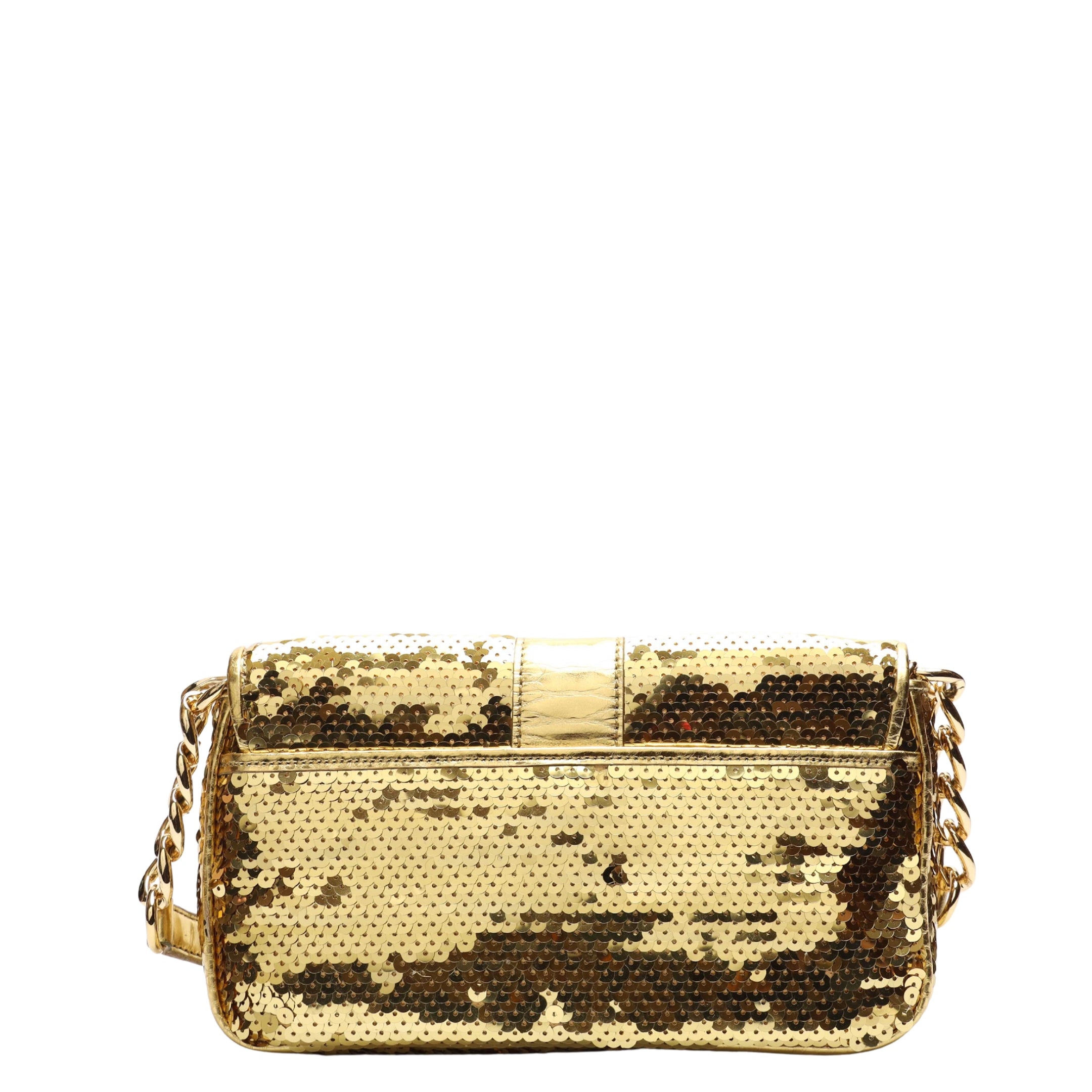 Michael Kors Gold Sequin Shoulder Bag
