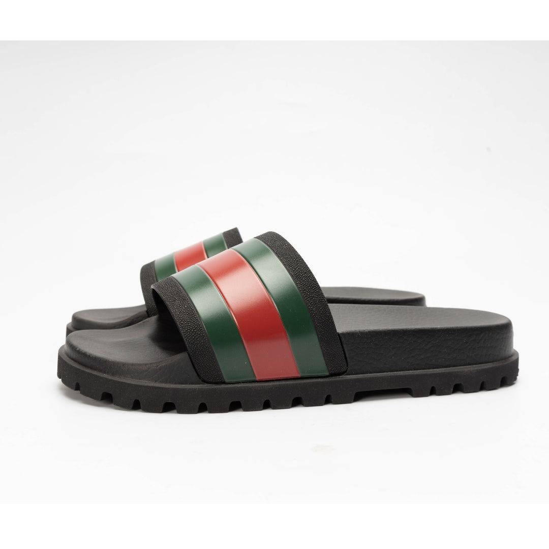 Gucci Men's Slide Sandal with Web