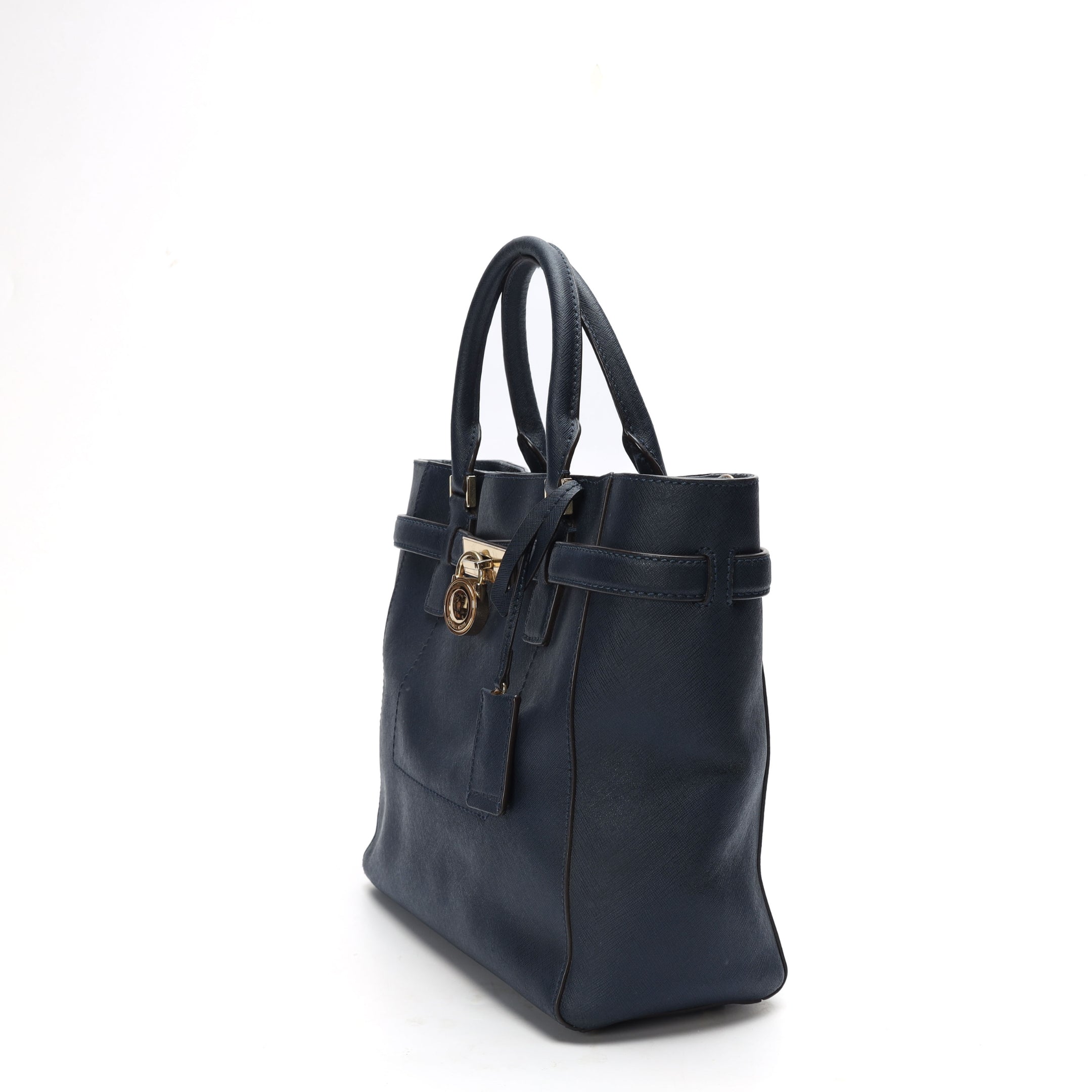 Michael Kors Navy Modern Hamilton Tote