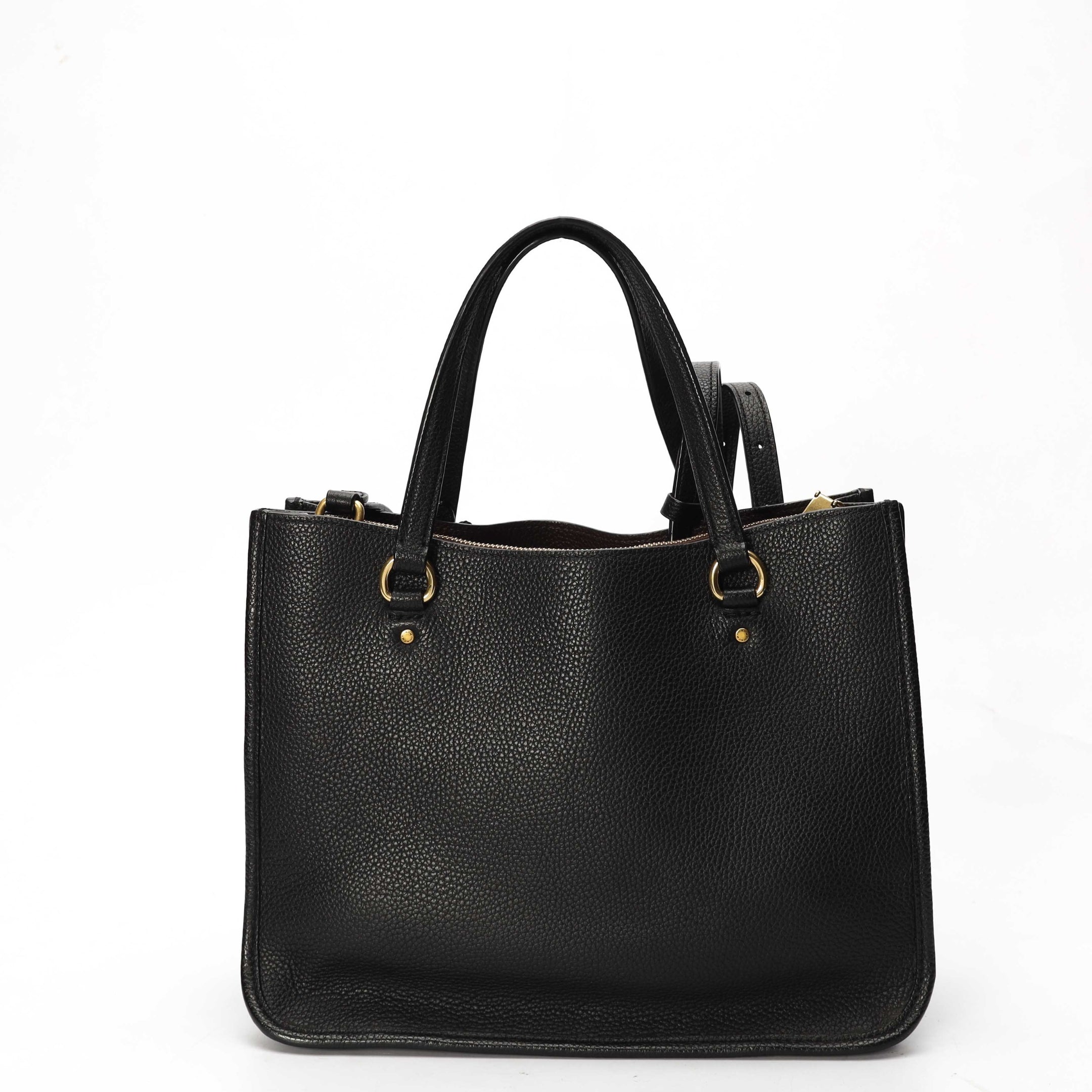 Coach Tyler Black Carryall 28 Satchel