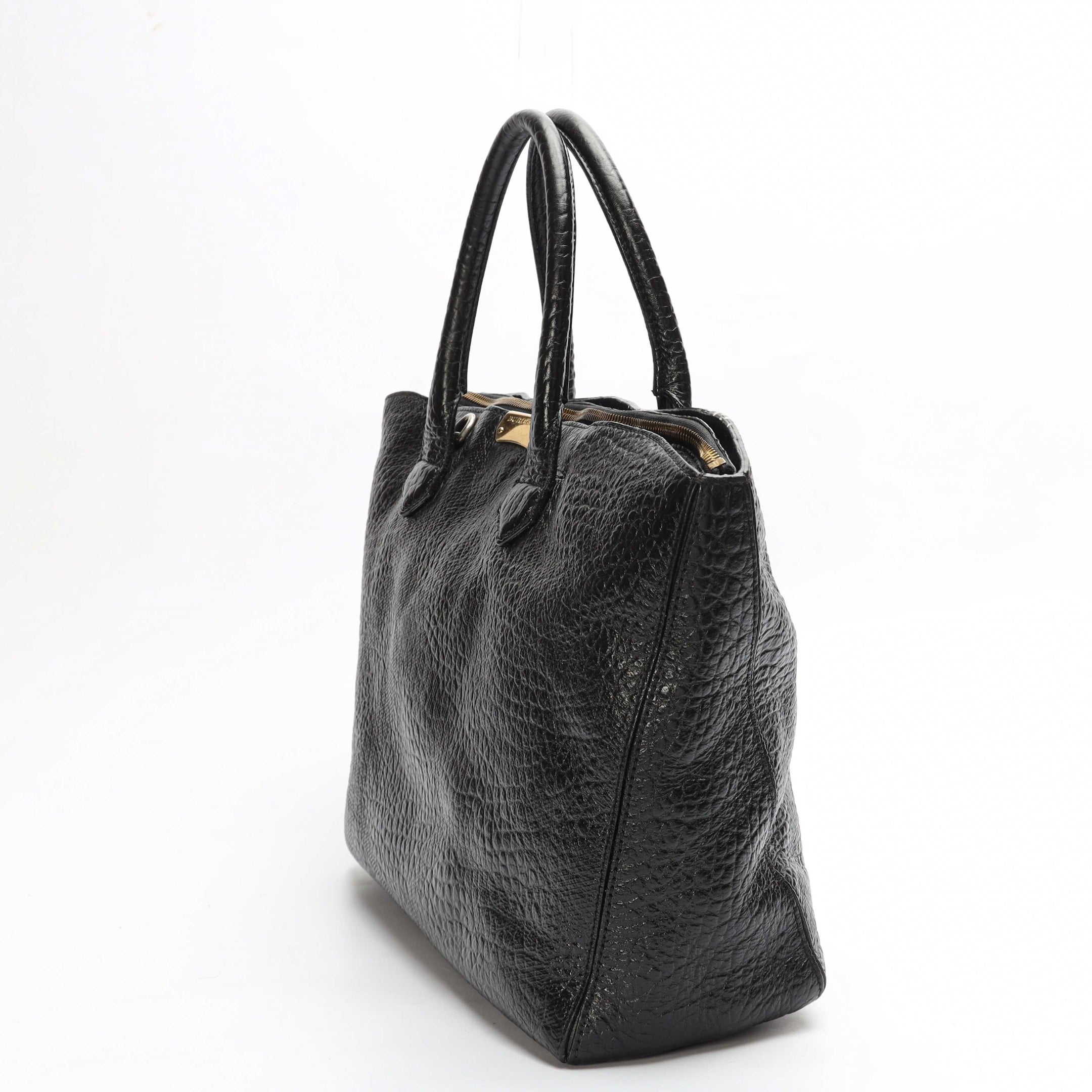 Burberry Black Dewsbury Convertible Tote