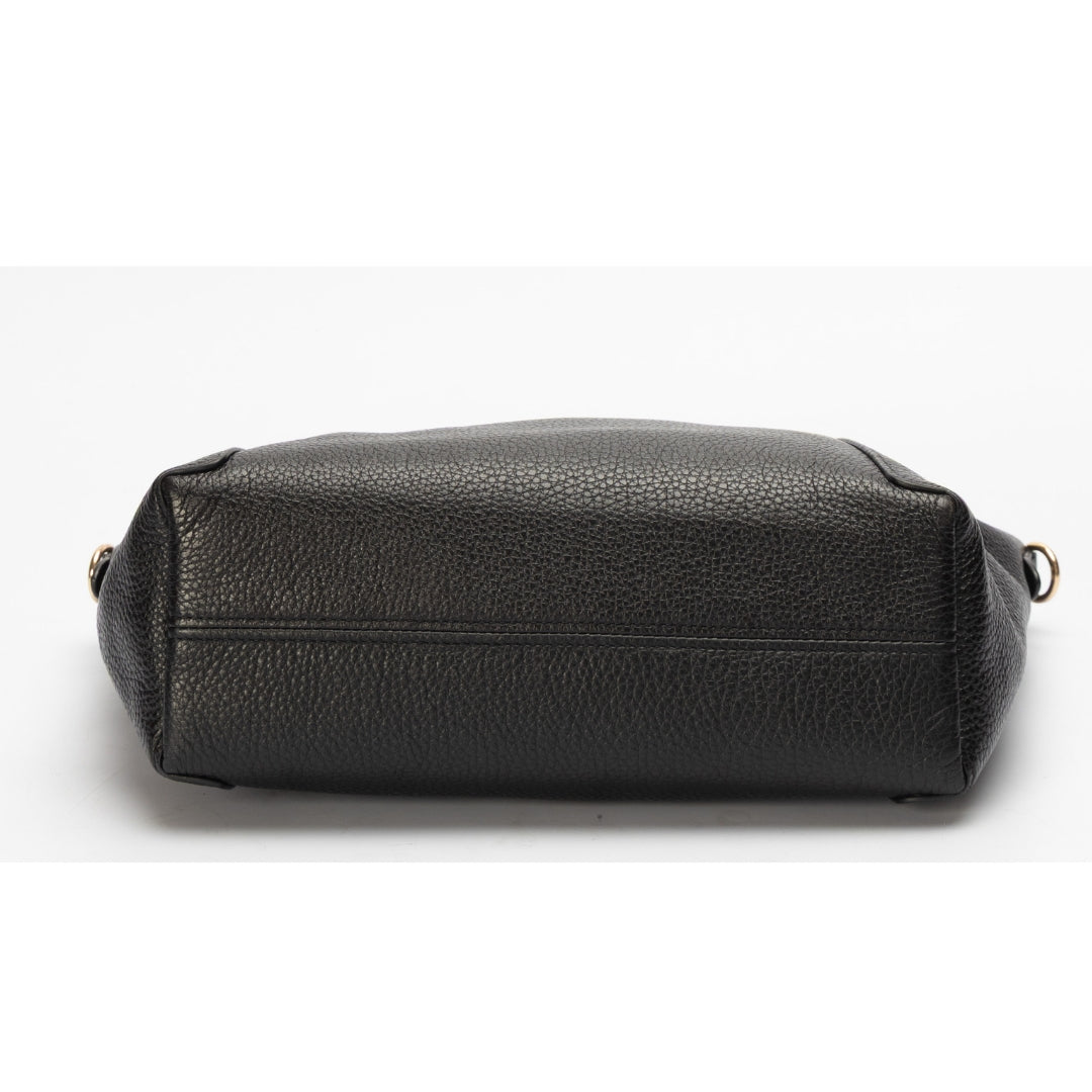 Coach Black Kacey Convertible Satchel