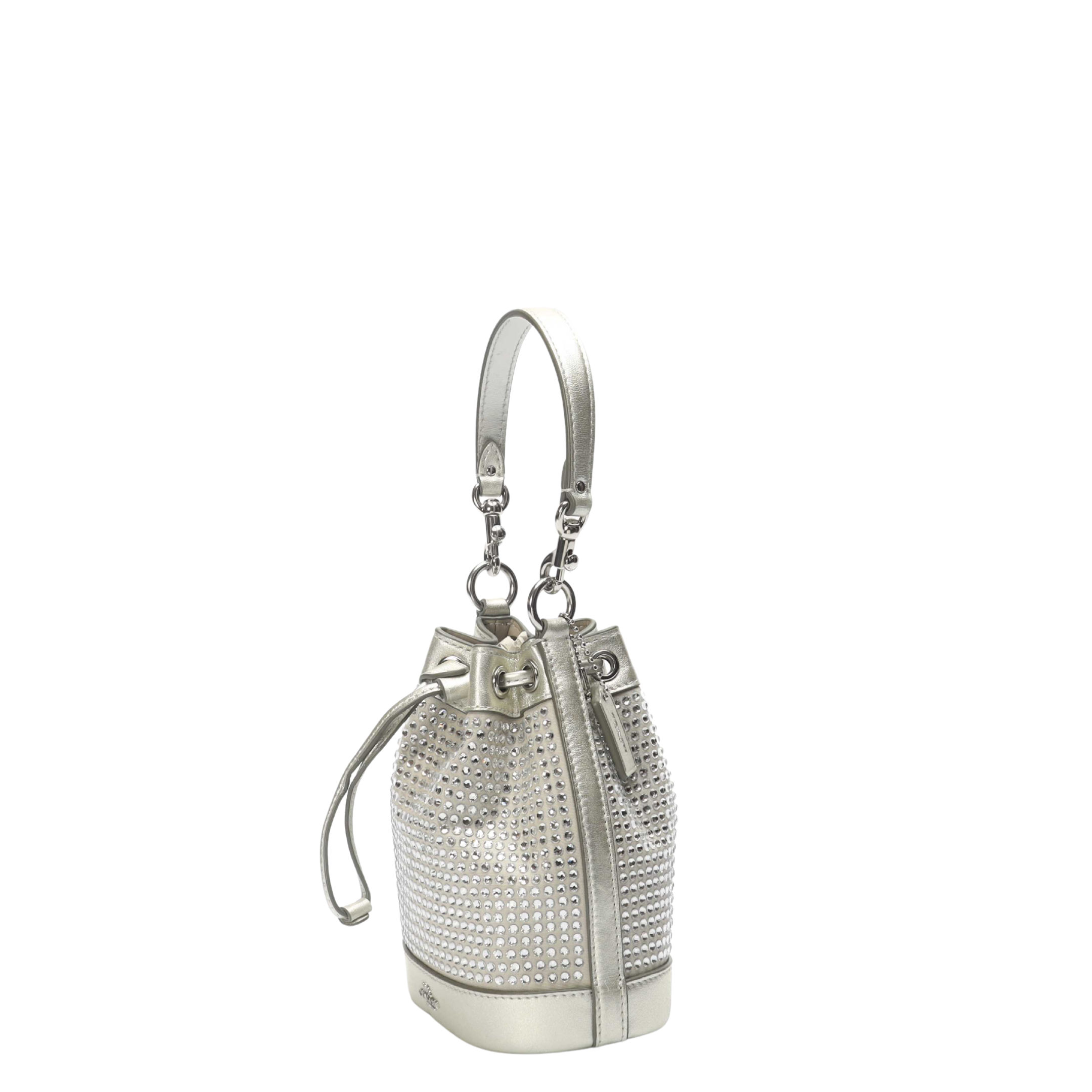 Coach Crystal Mini Bucket Bag