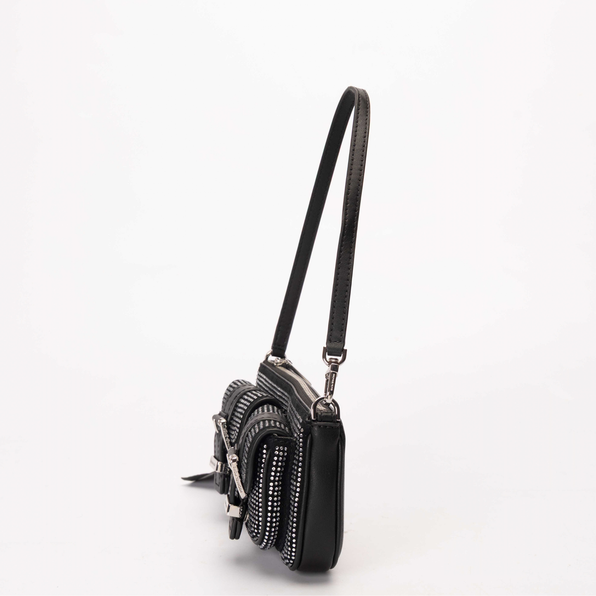 Michael Kors Zoe Convertible Suede Pochette