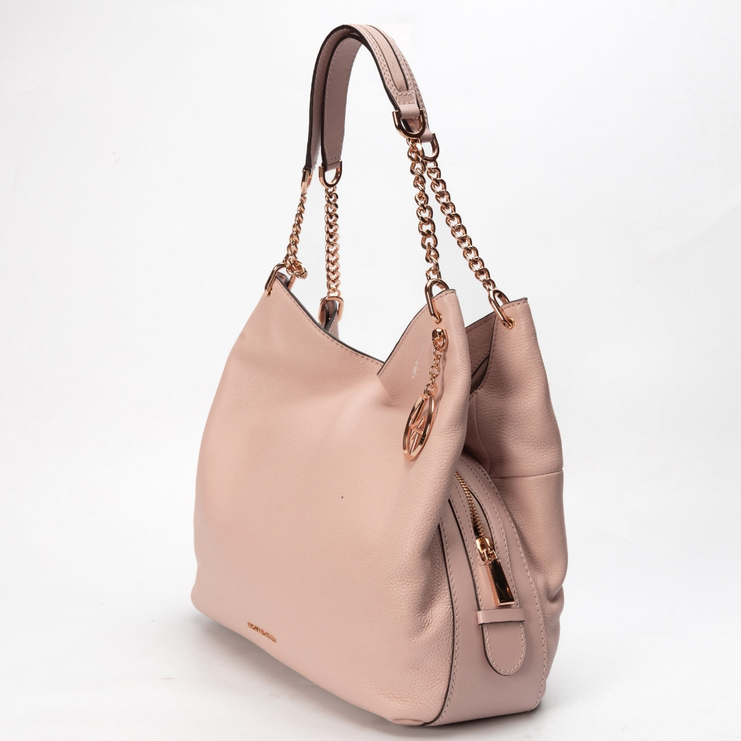 Michael Kors Rose Lillie Large Shoulder Bag