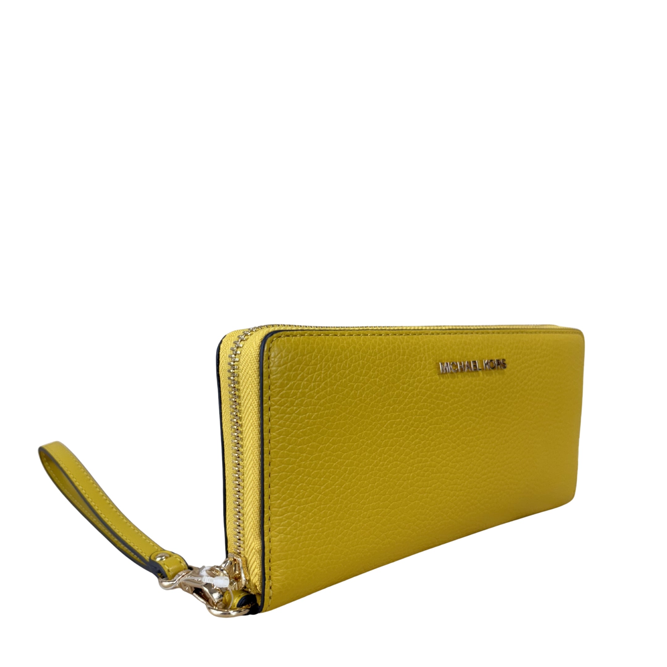 Michael Kors Yellow Jet Set Zip Wallet