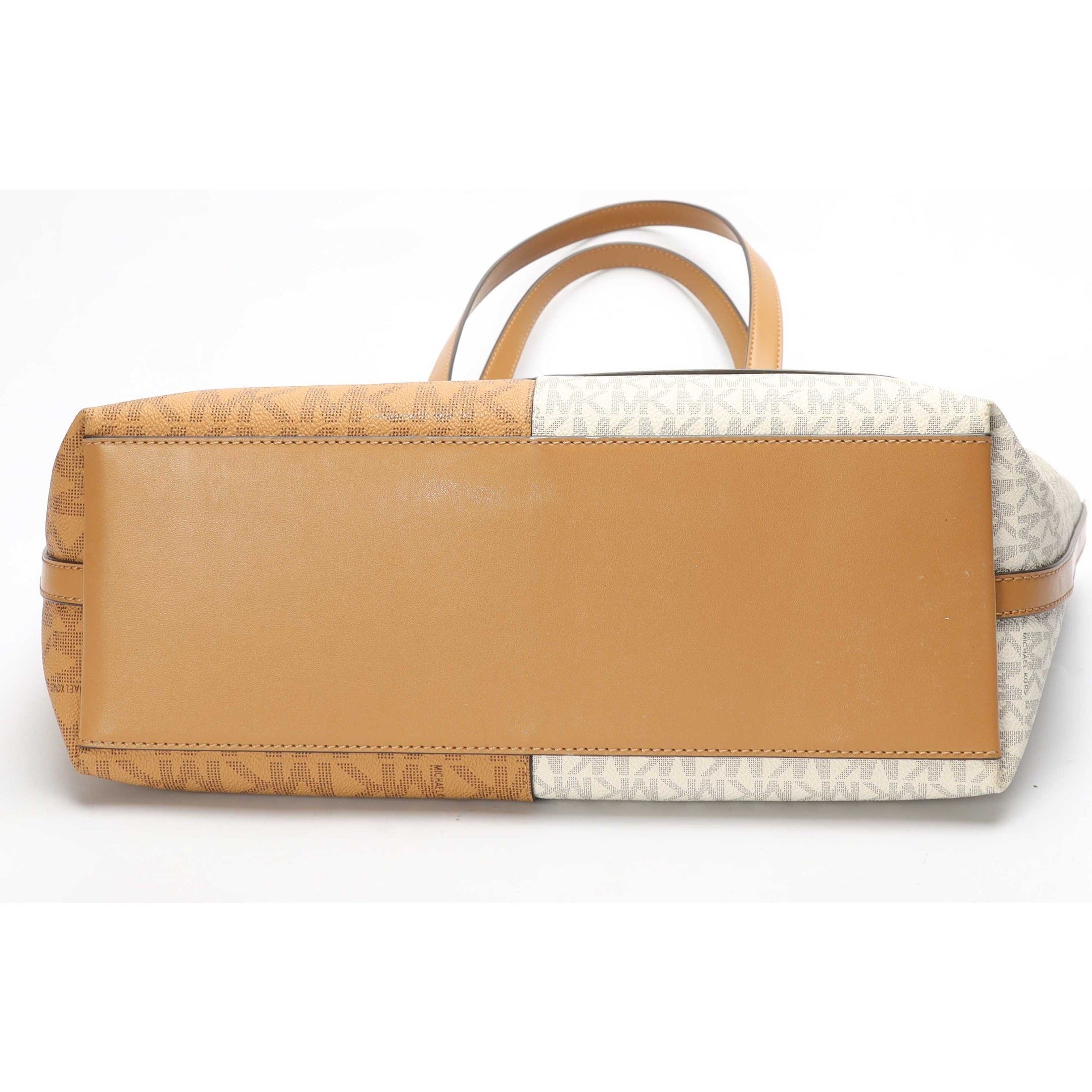 Michael Kors Jet Set Medium Two-Tone Logo Tote