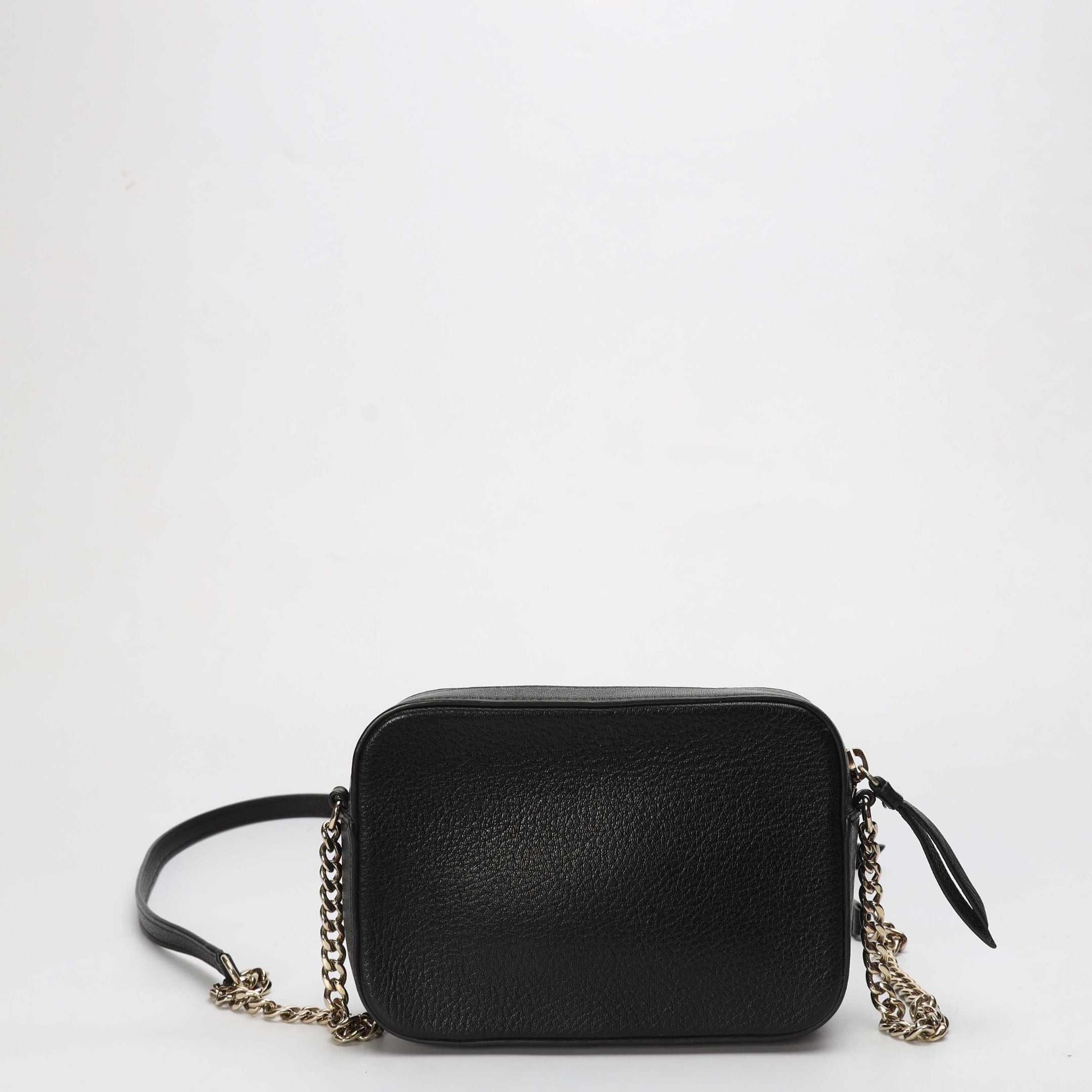 Jimmy Choo Balti Embossed Black Camera Bag