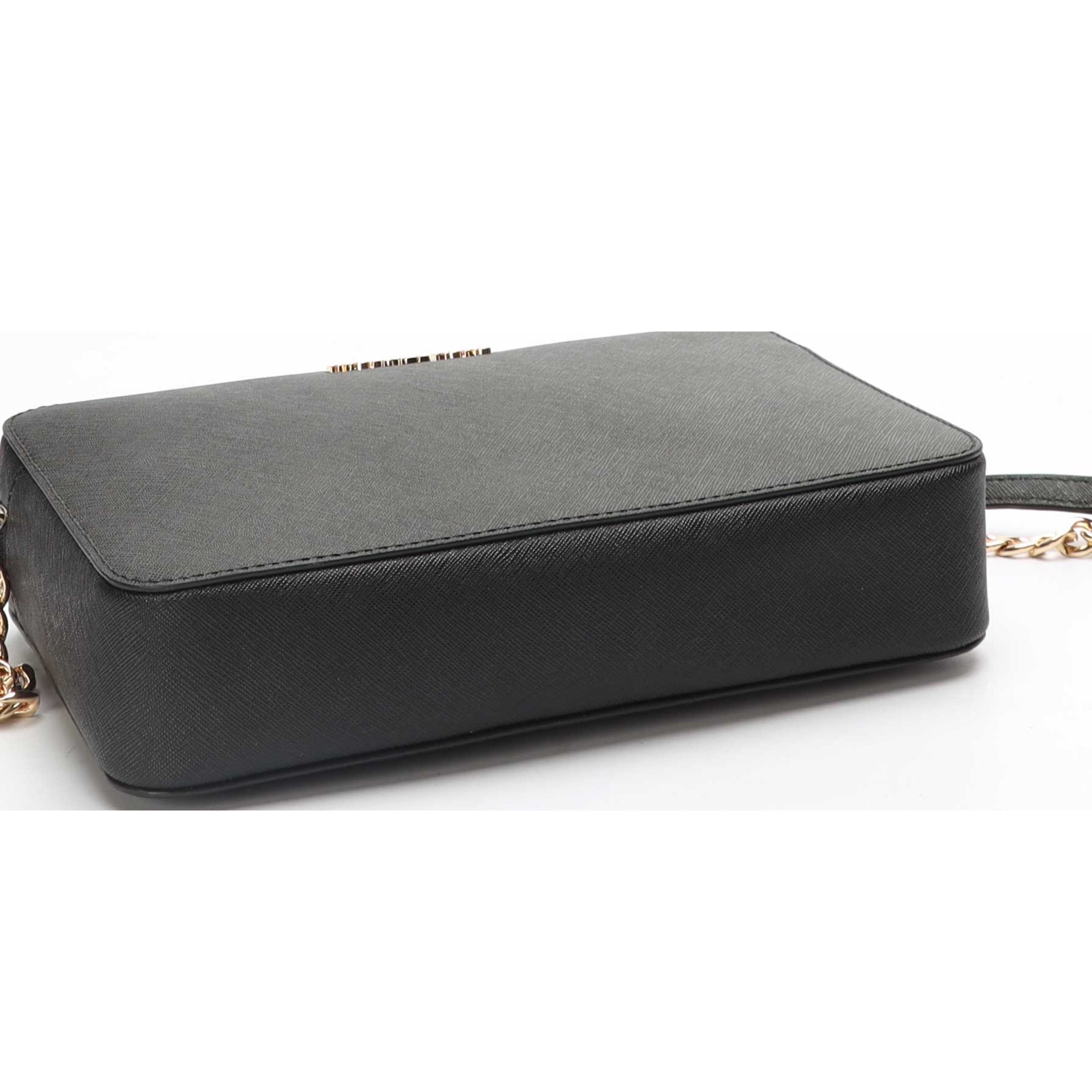 Michael Kors Jet Set Black Camera Crossbody Bag