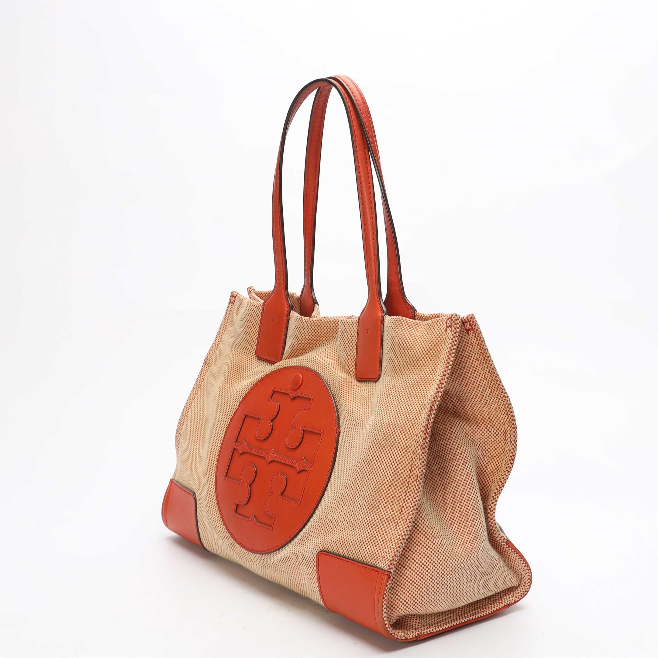 Tory Burch Orange Ella Tote