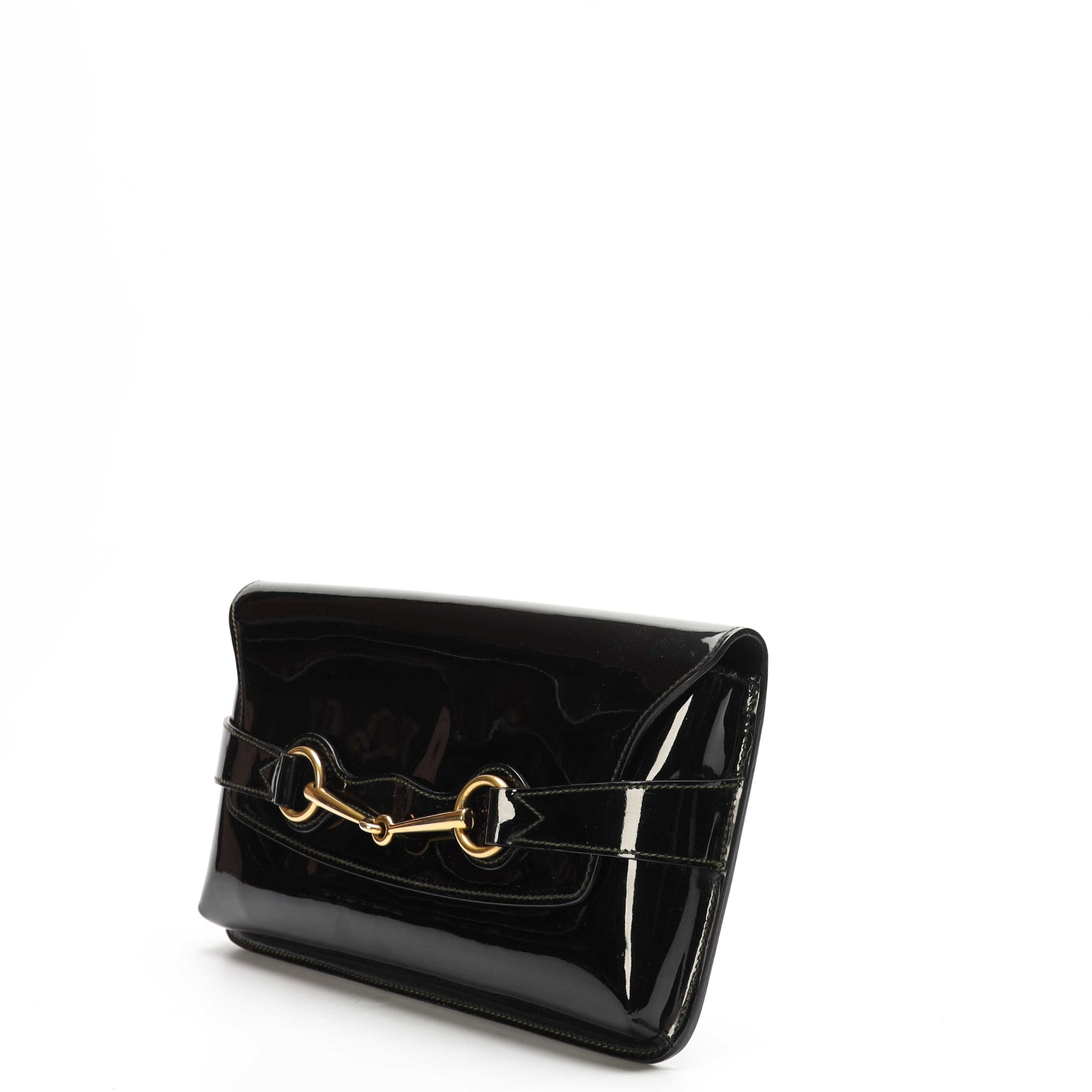 Gucci Bright Bit Black Clutch