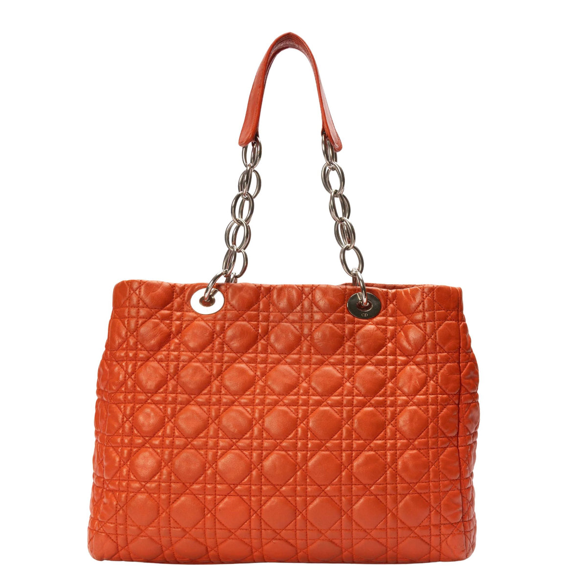 Christian Dior Quilted Shopping Tote