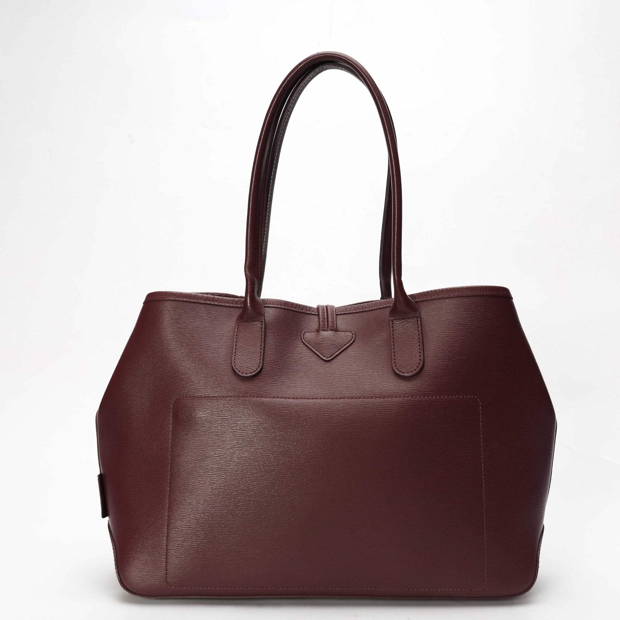 Longchamp Le Roseau Burgundy Tote