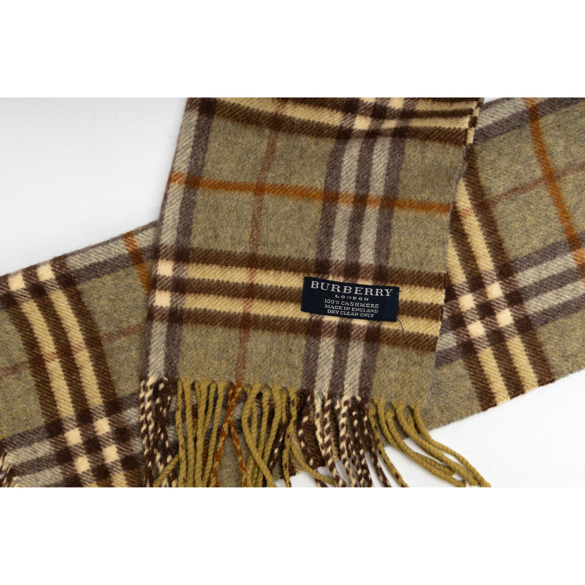 Burberry Classic Check Cashmere Scarf