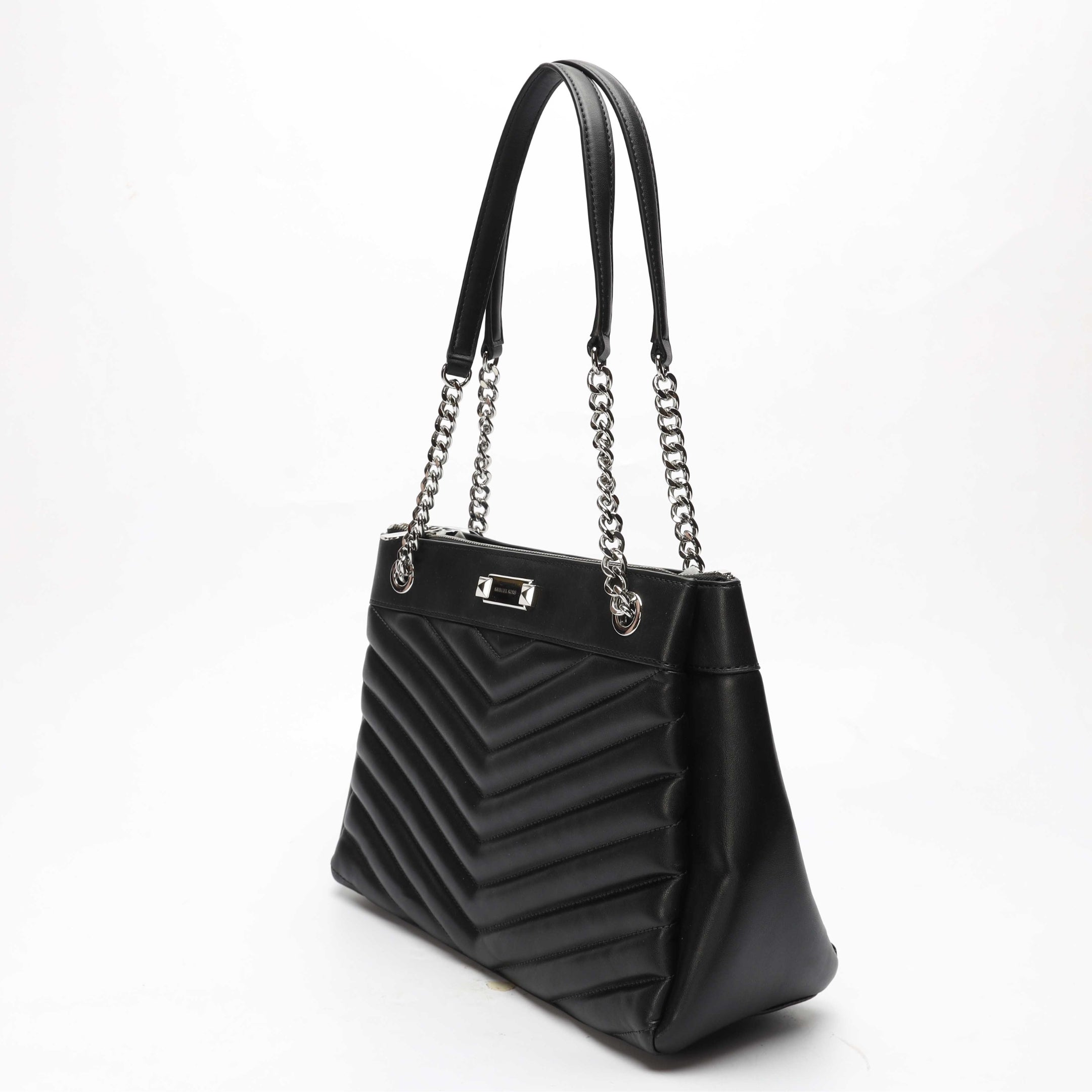 Michael Kors Whitney Black Quilted Tote