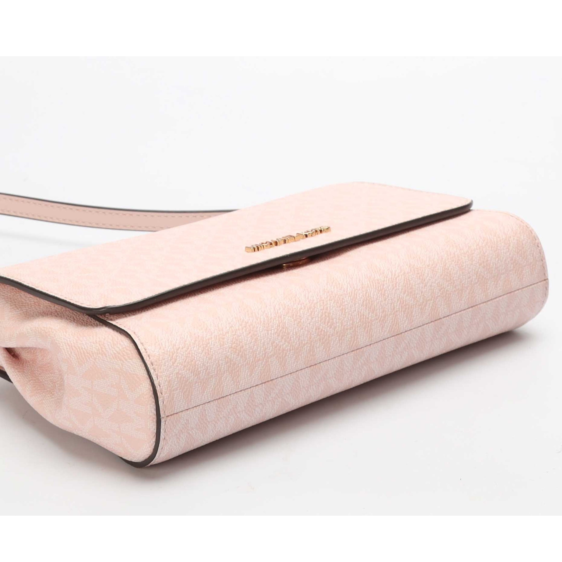 Michael Kors Pink Logo Crossbody Bag