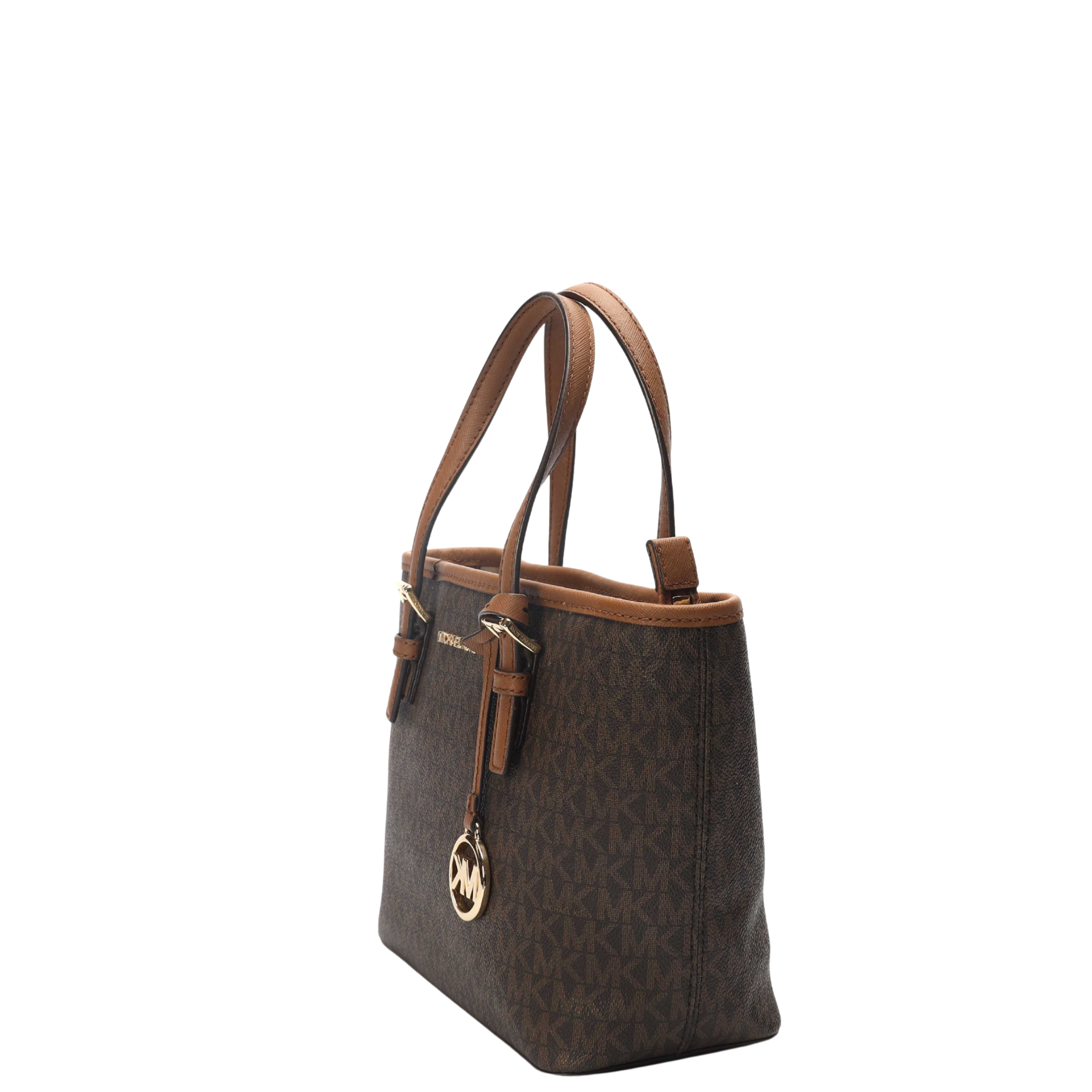Michael Kors Dark Brown Jet Set Travel Tote