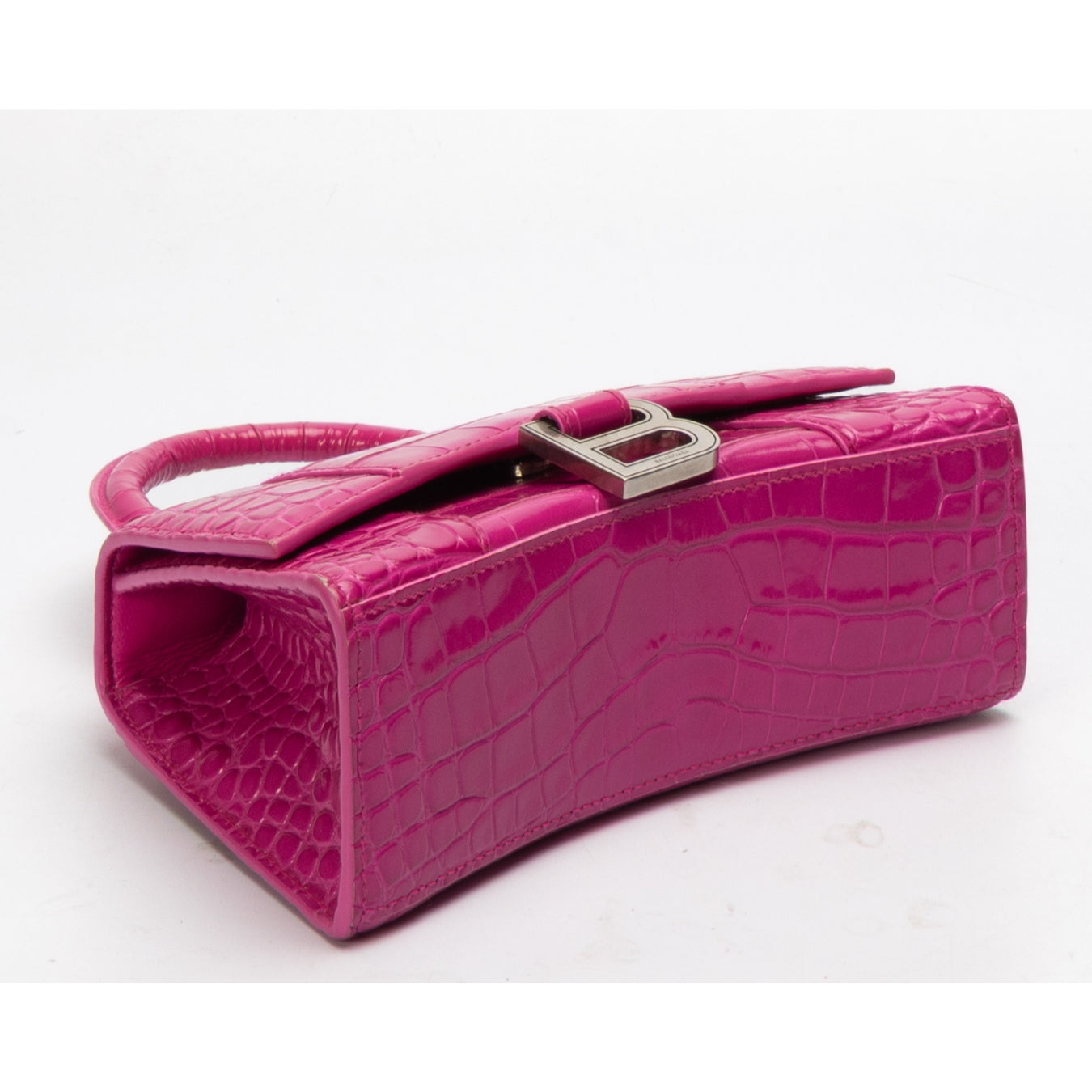 Balenciaga XS Pink Hourglass Crossbody Bag