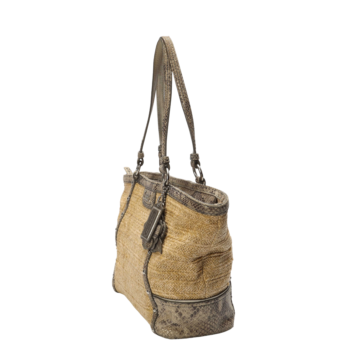 Coach Alexandra Straw Tote