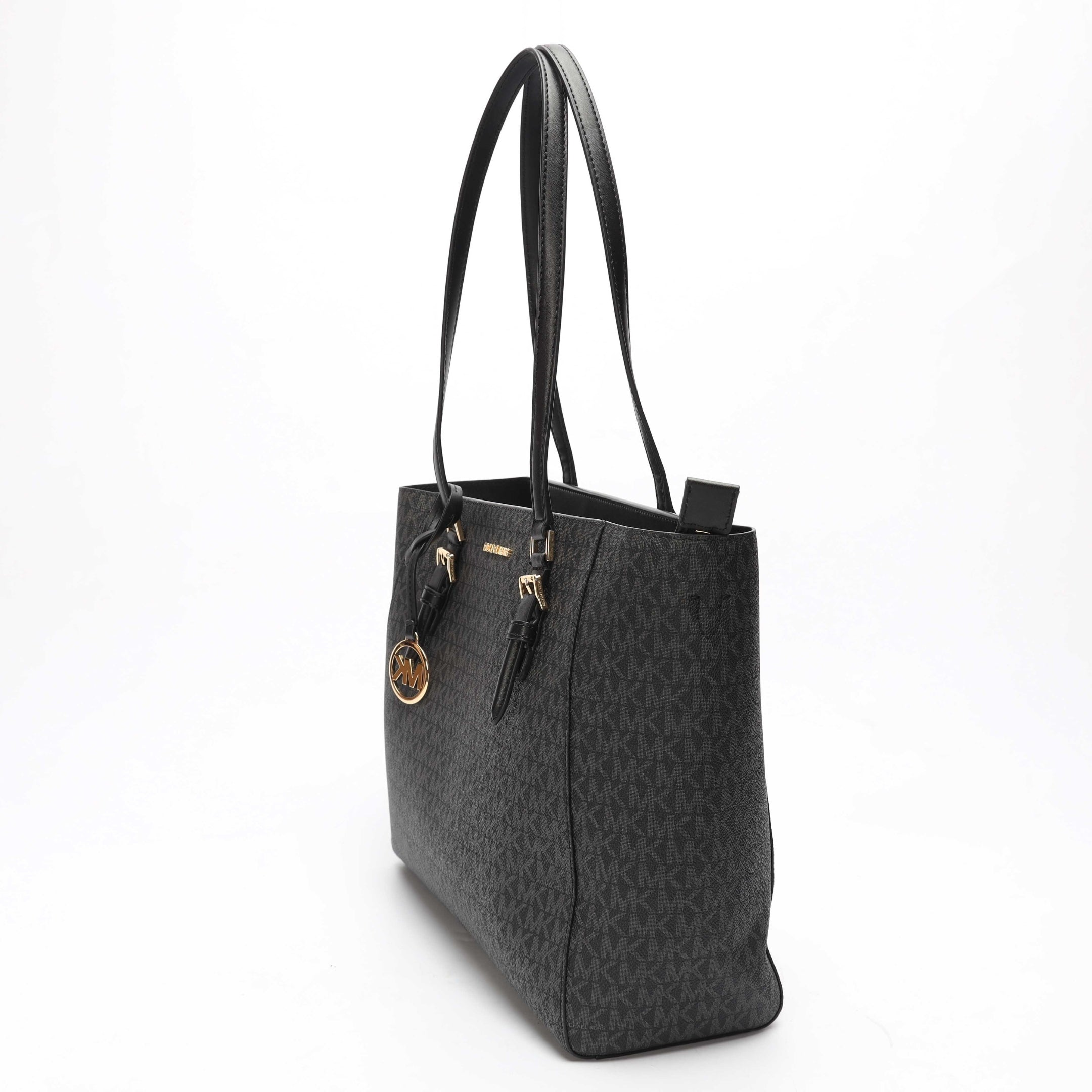 Michael Kors Charlotte Black Logo Large 3-in-1 Tote