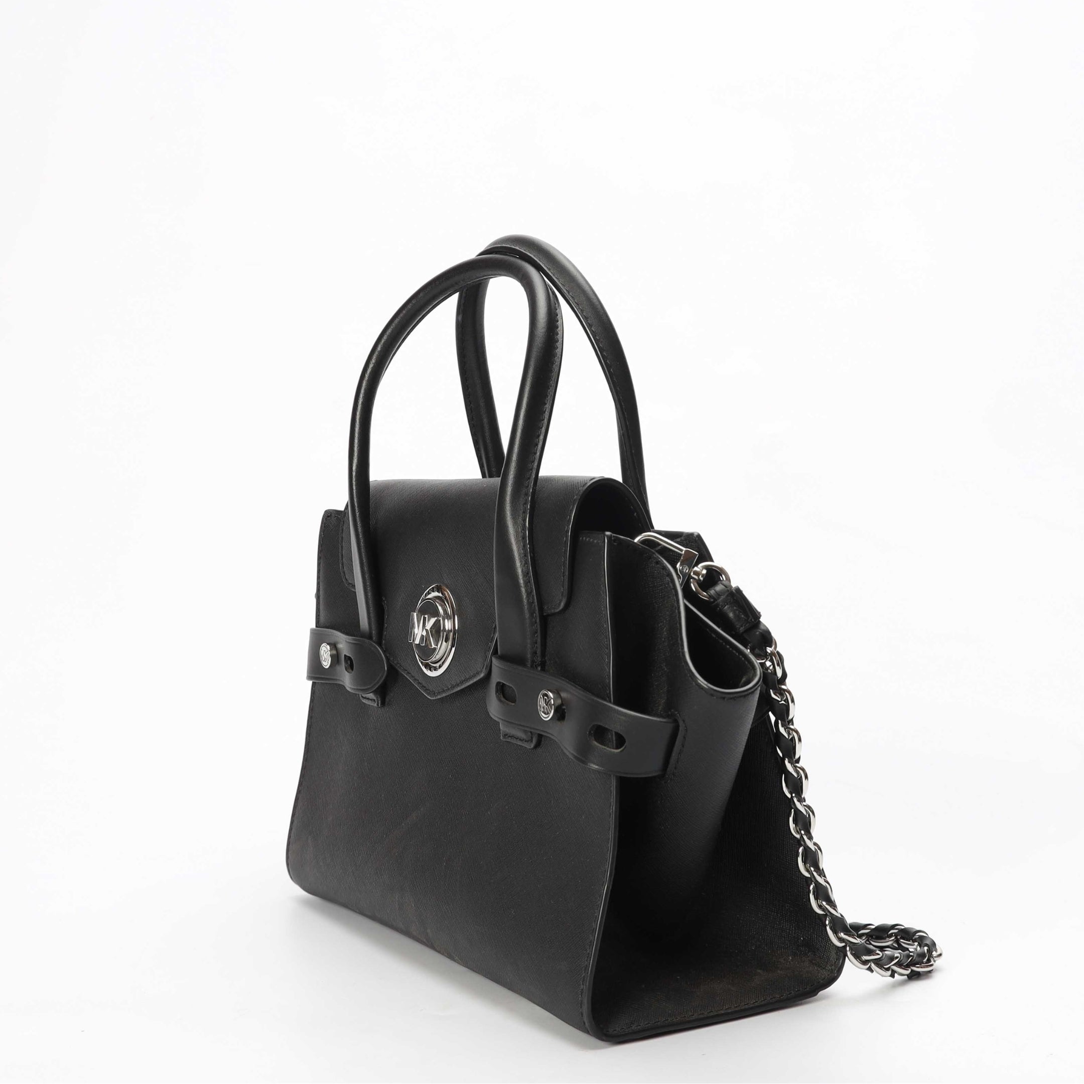 Michael Kors Carmen Black Satchel