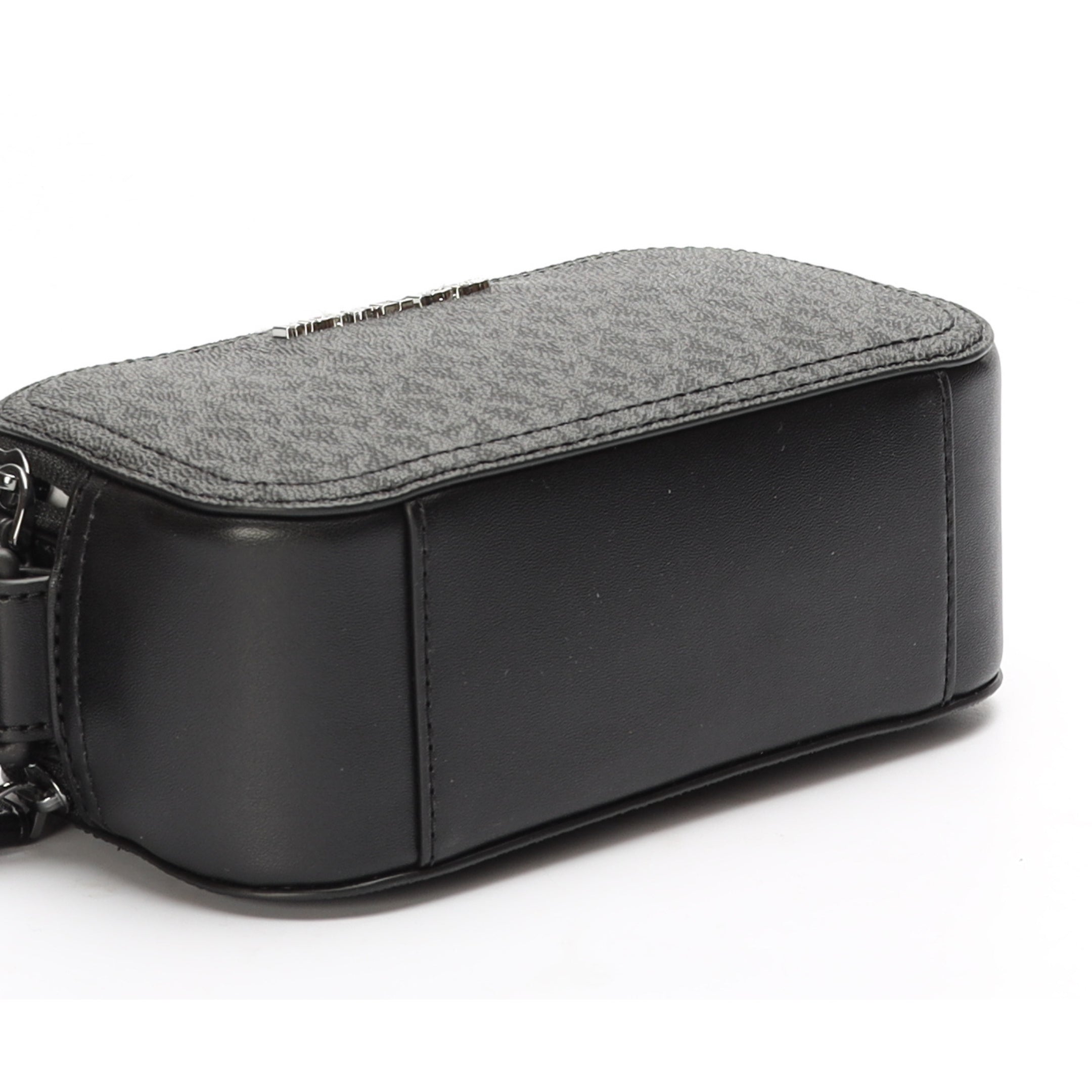 Michael Kors Black Logo Camera Crossbody Bag