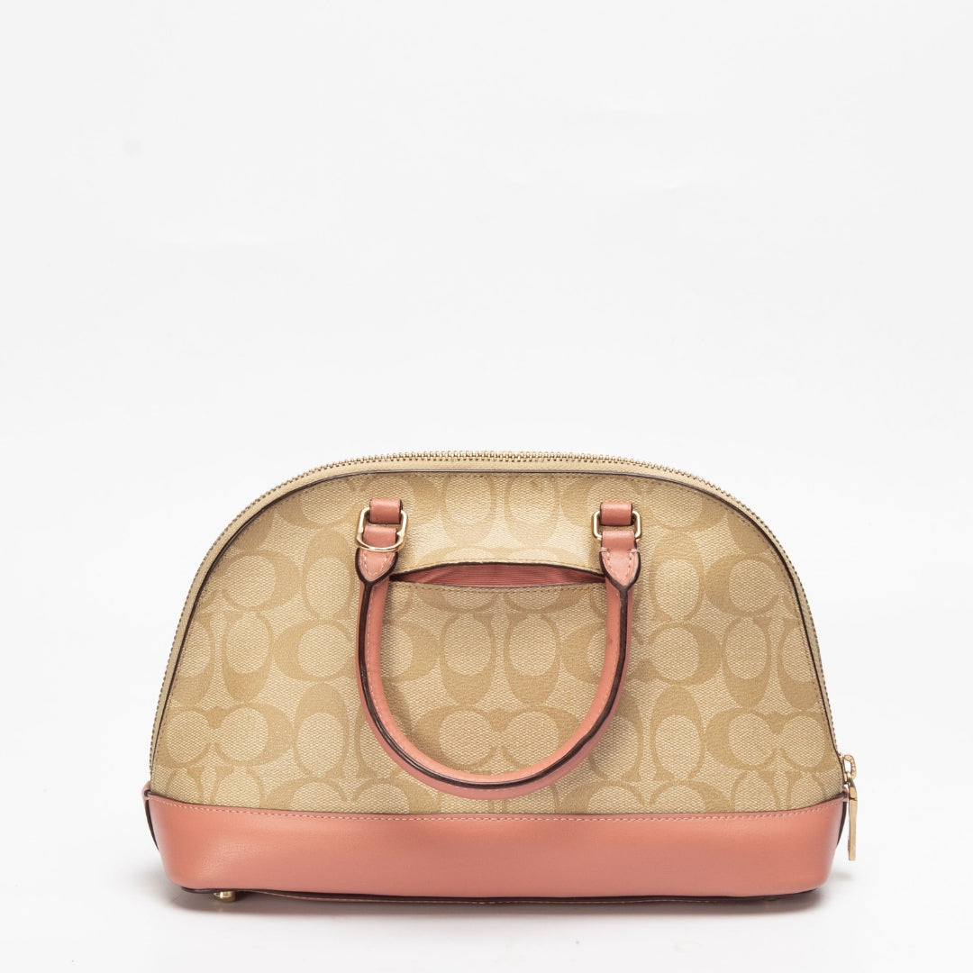 Coach Signature Canvas Sierra Satchel