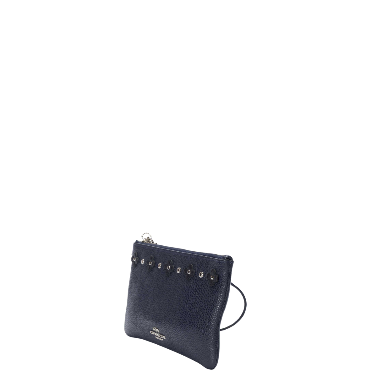 Coach Navy Wristlet