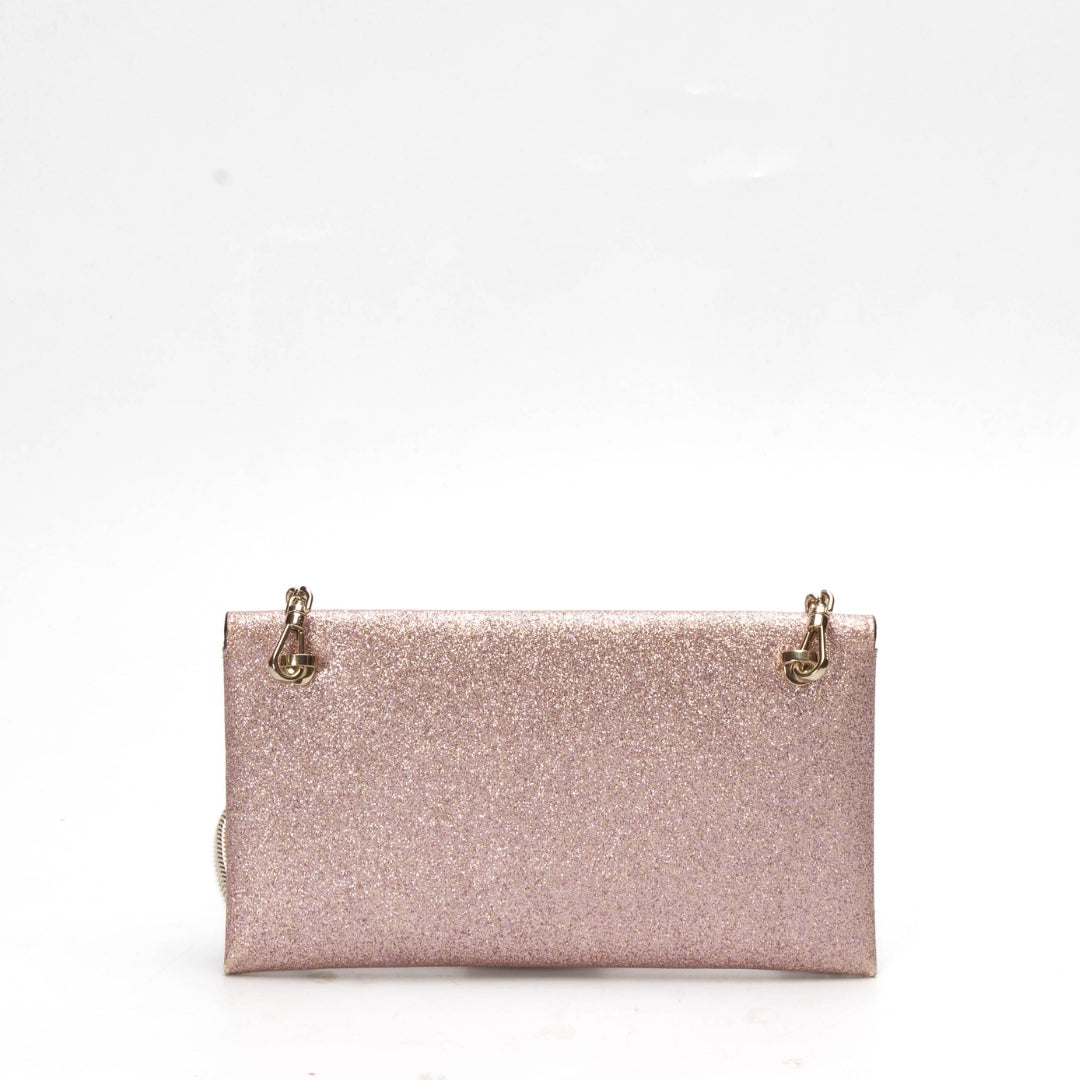 Kate Spade Burgess Rose Court Chain Clutch
