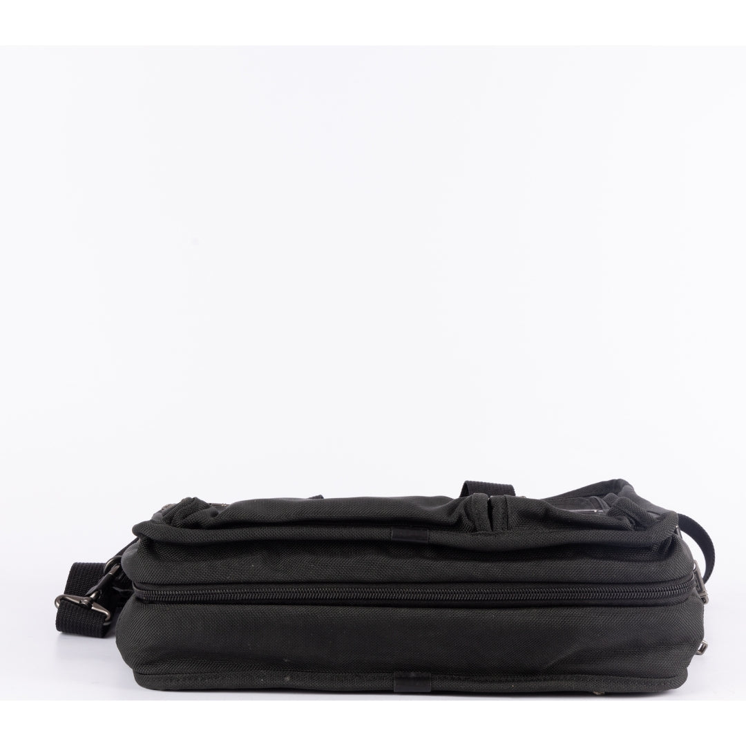 Tumi Black Nylon Laptop Brief Bag